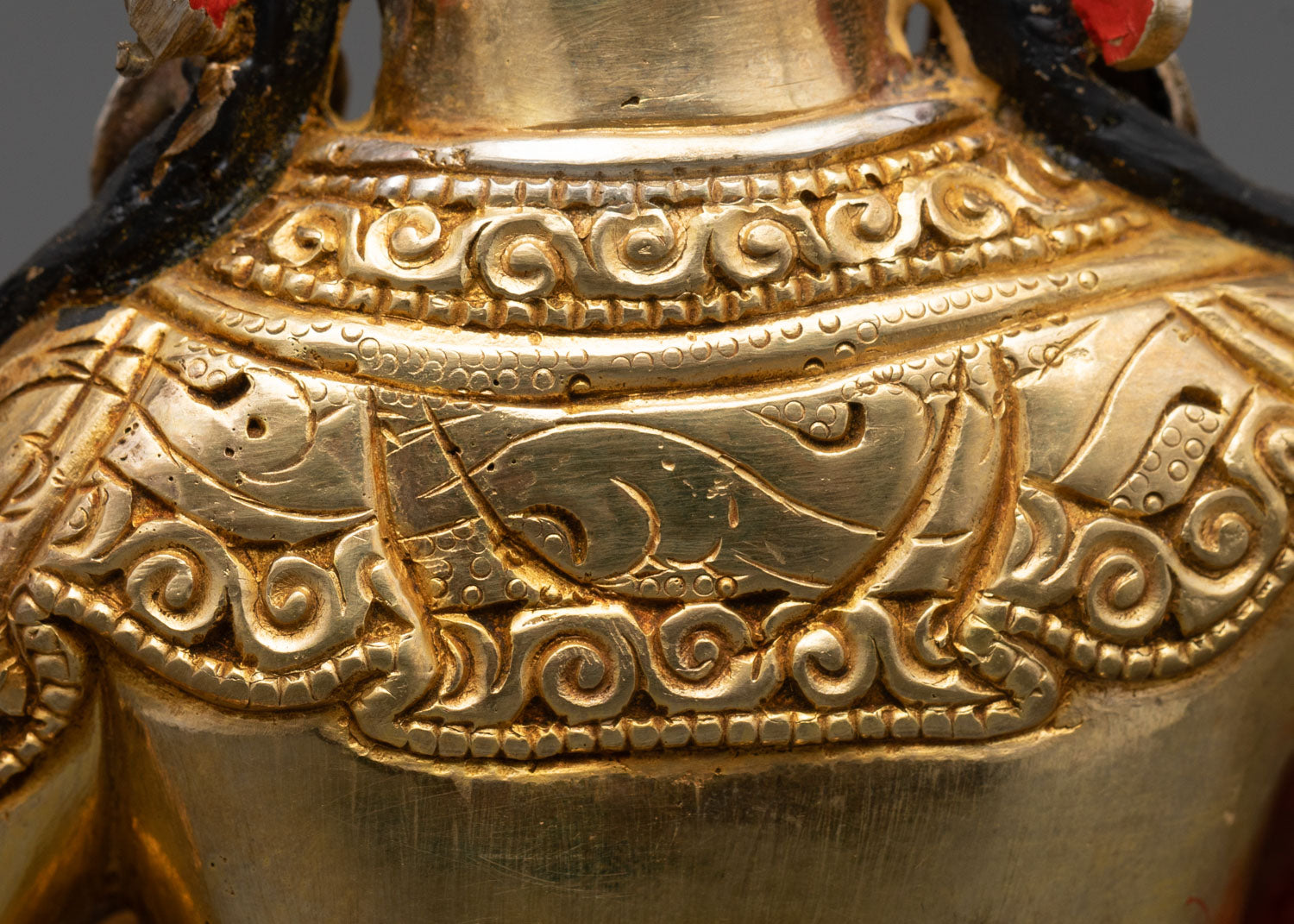 Divine Manjushri Statue | Tibetan Buddhist Artwork