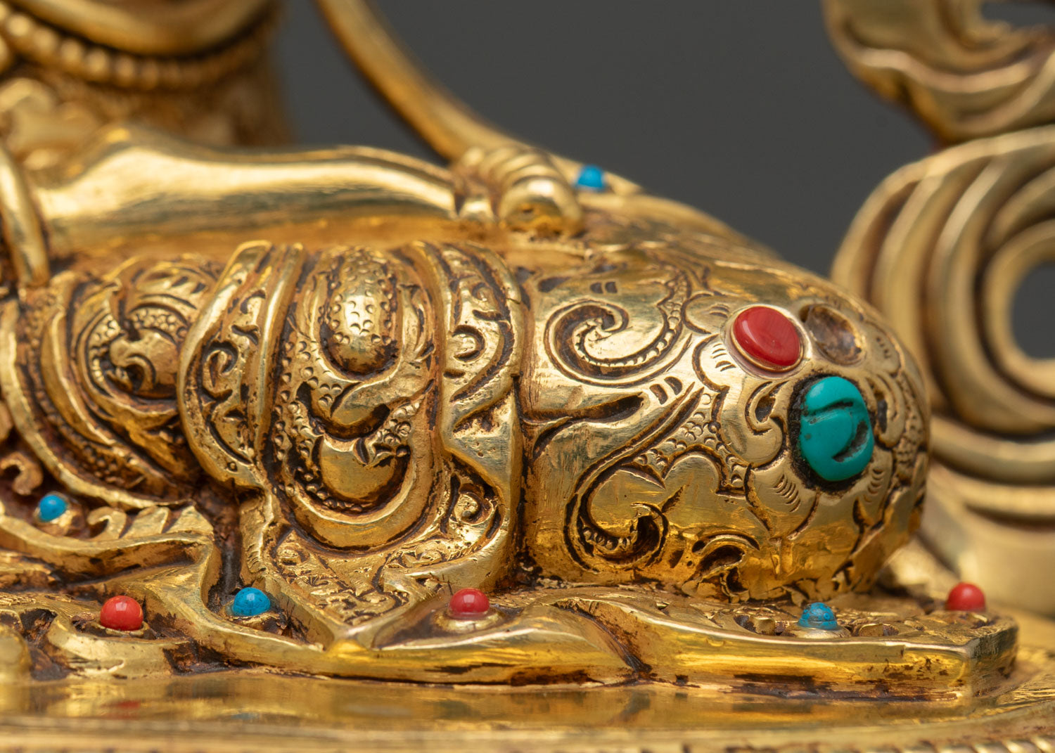 Manjushri Statue | Traditional Handmade Nepalese Art