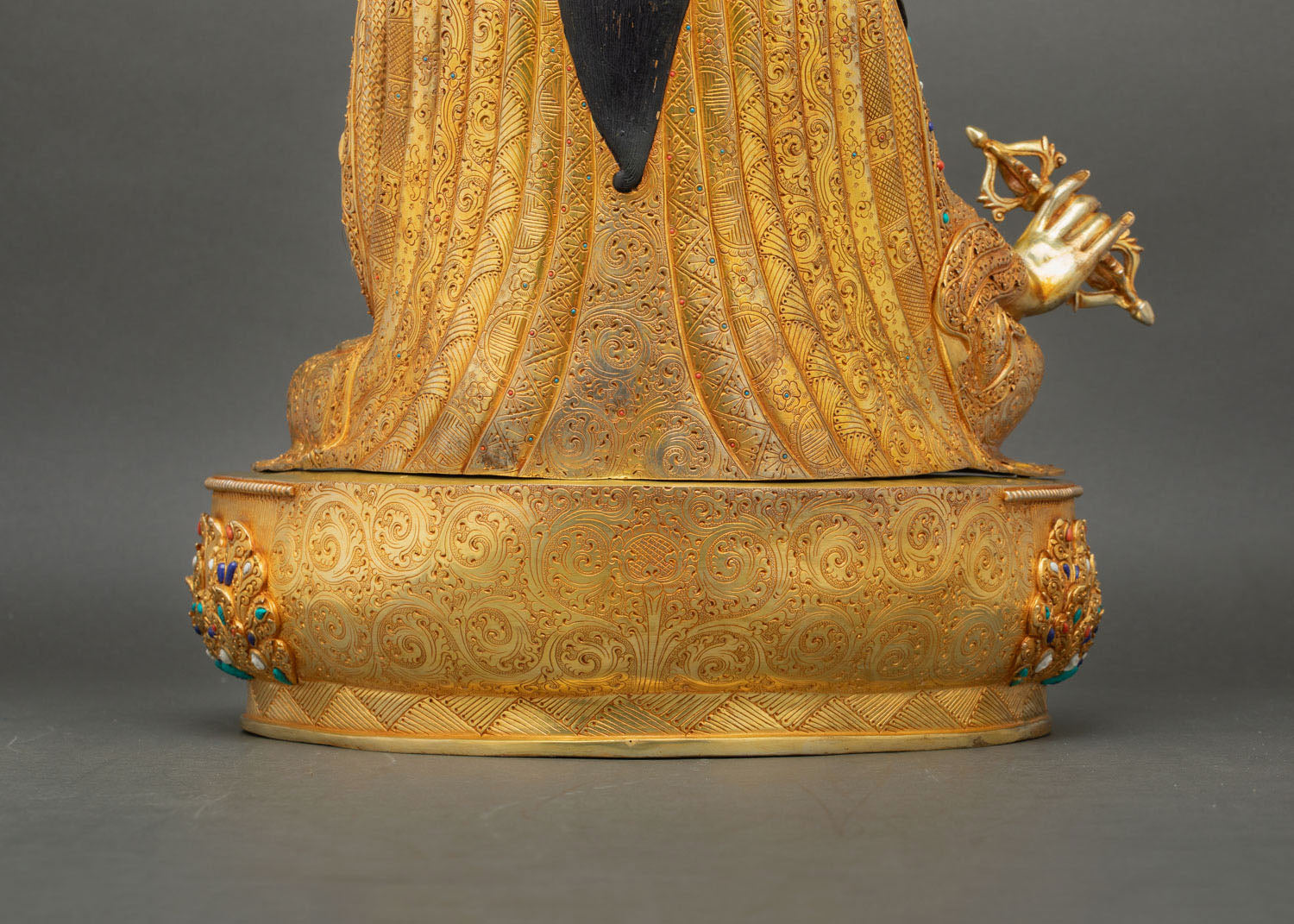 Enlightened Guru Rinpoche | Lost Wax Copper Sculpture