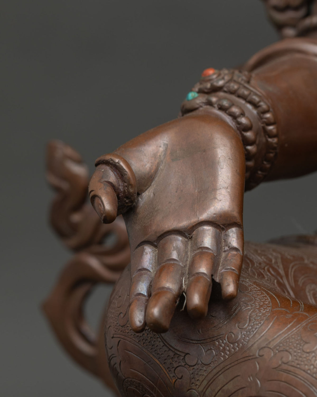 Green Tara Statue