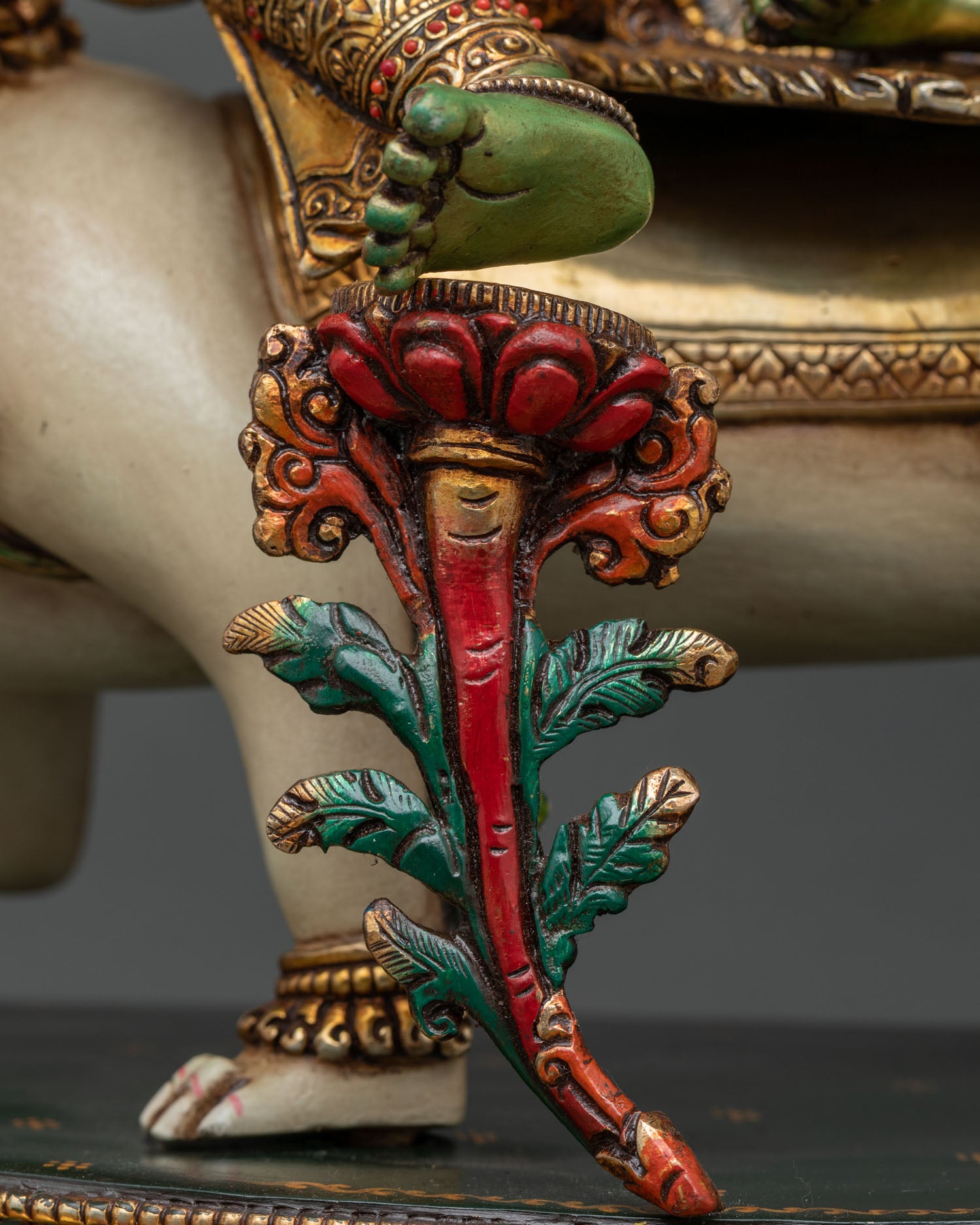Unique Simhanada Tara Statue | Awakened Mother of Buddhas