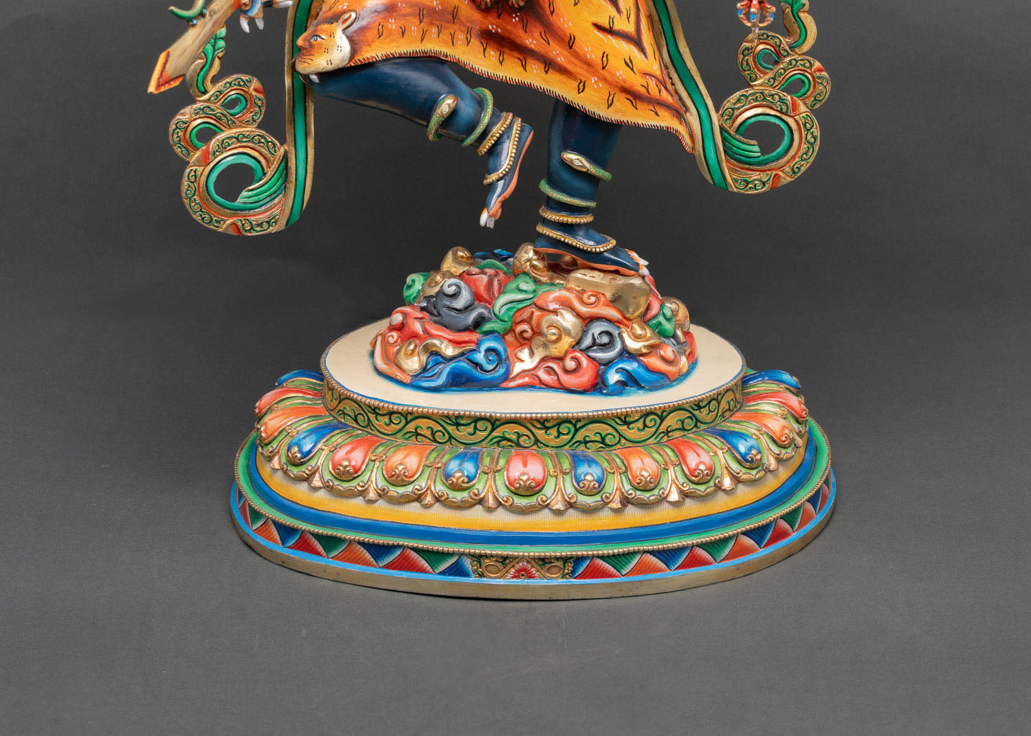 Ucchusma Statue | Wrathful Buddhist Guardian Deity