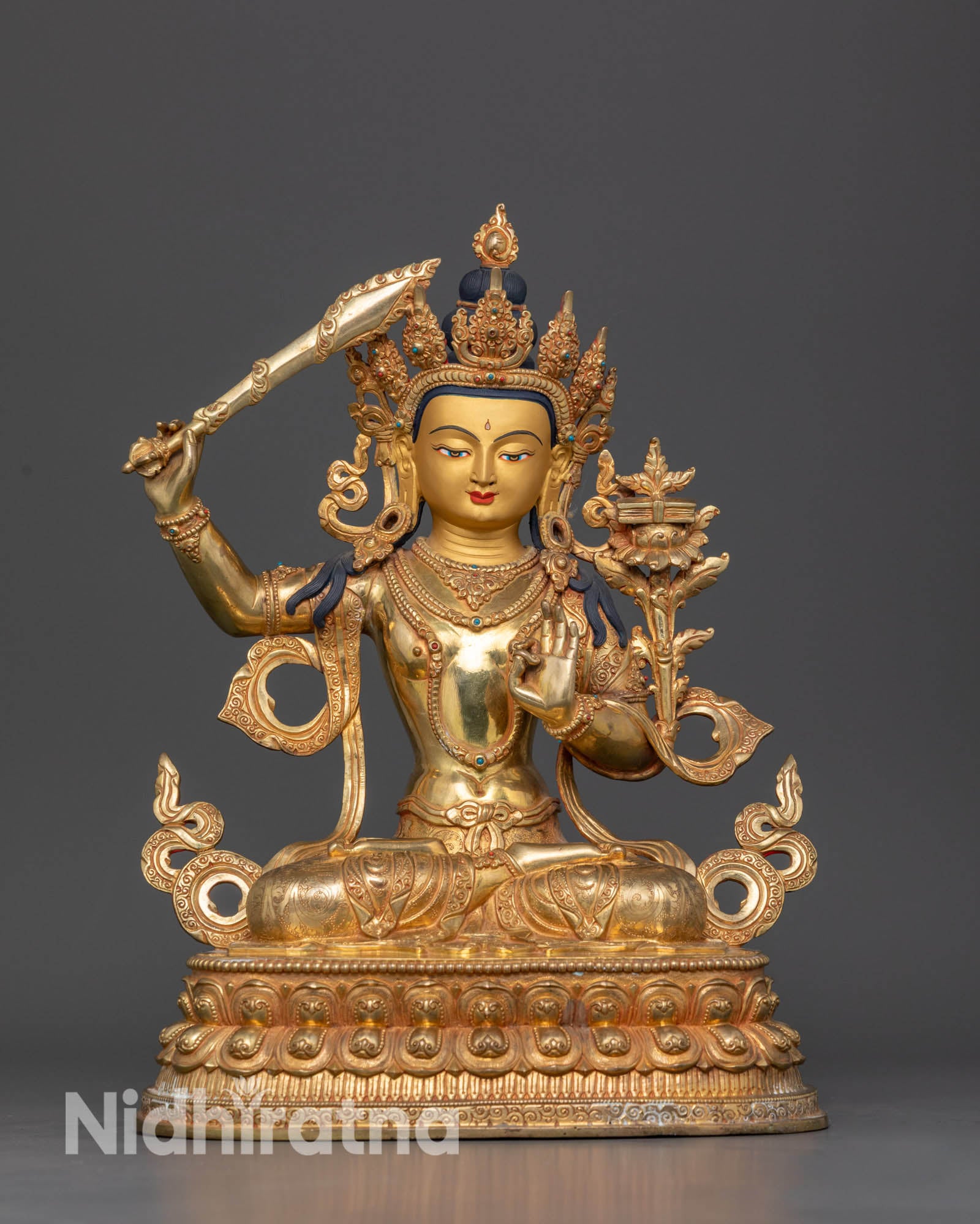The Compassionate Swordbearer: Manjushri's Wisdom Unveiled