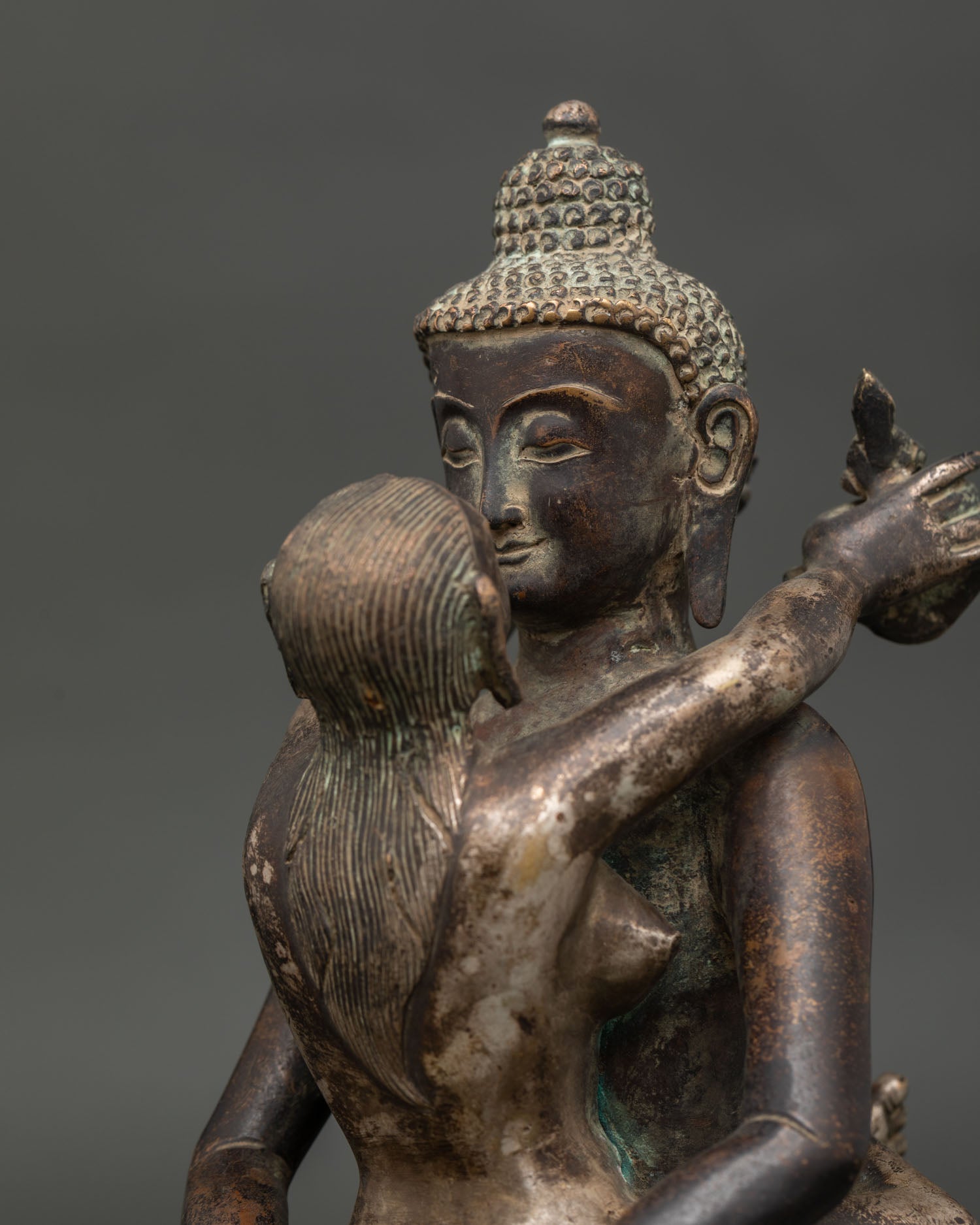 Samantabhadra Yab Yum Statue | Handcrafted Tibetan Buddhist Artwork