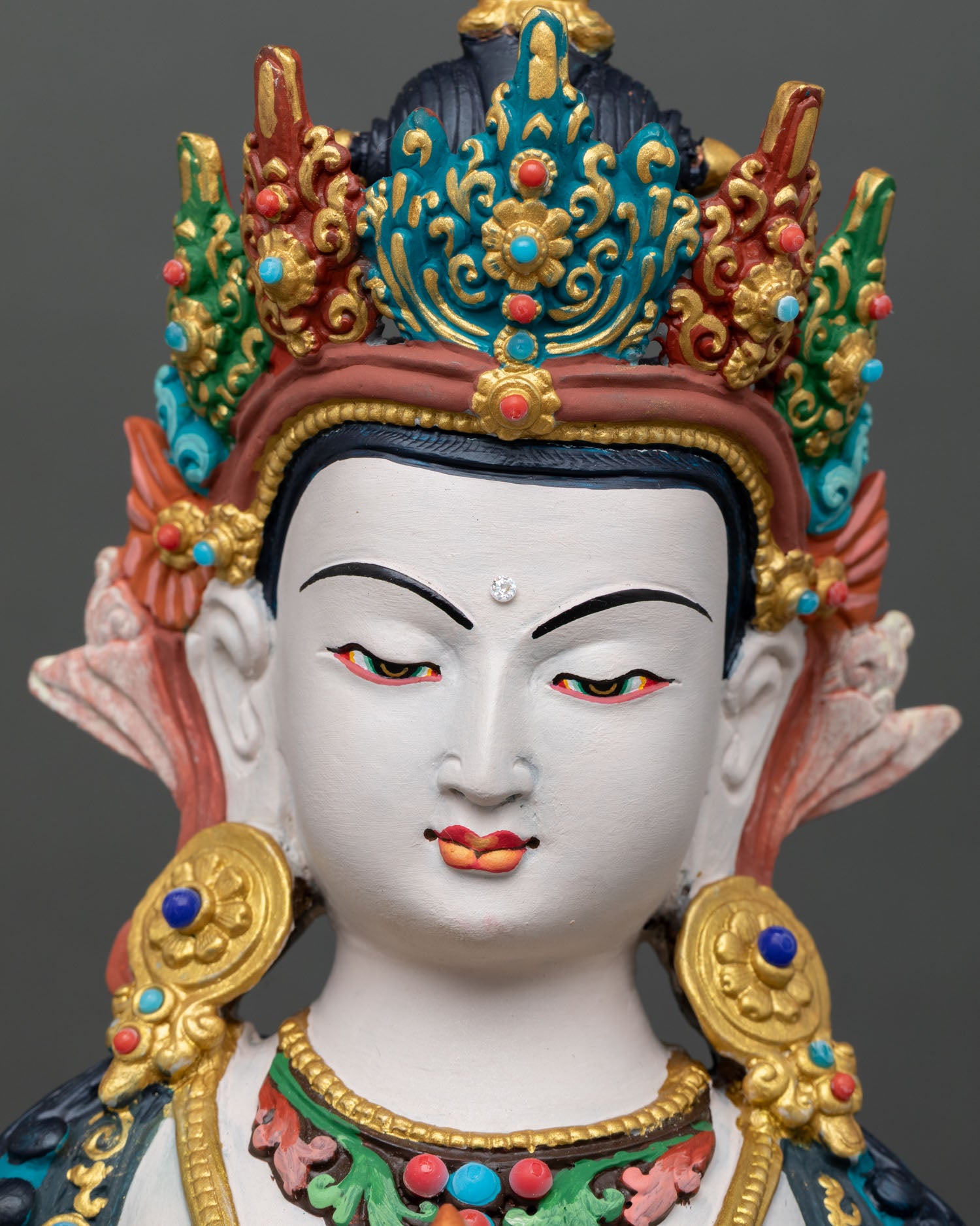 Vajrasattva Statue | Purification Deity for Sacred Space Decor