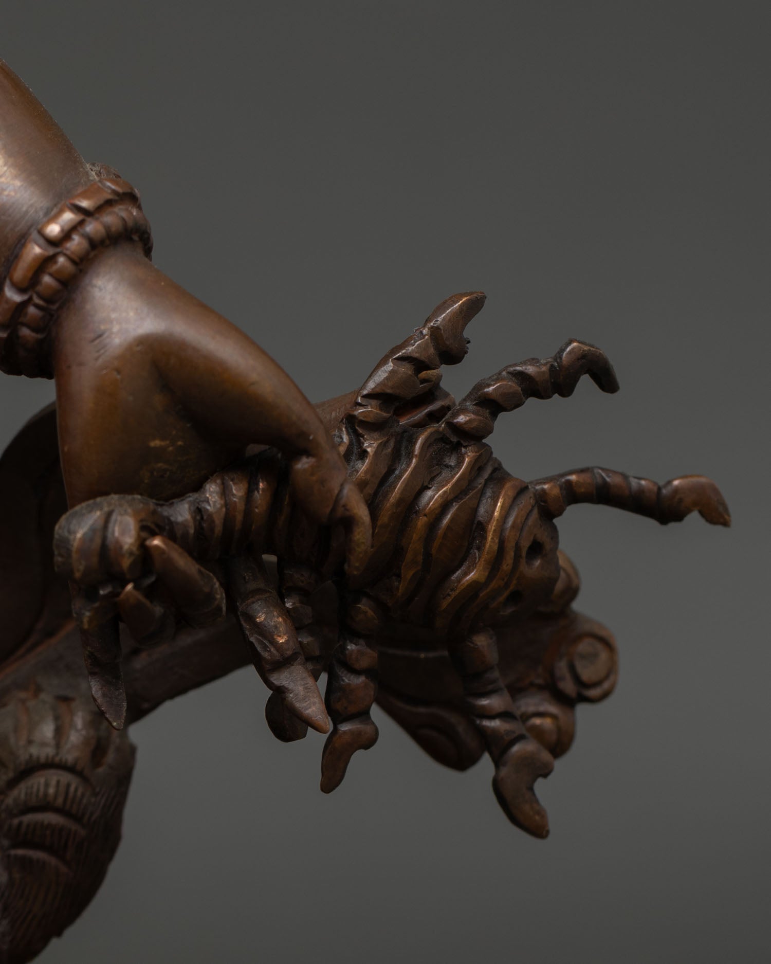 Guru Dragpo Statue | Sacred Buddhist Guardian Artwork