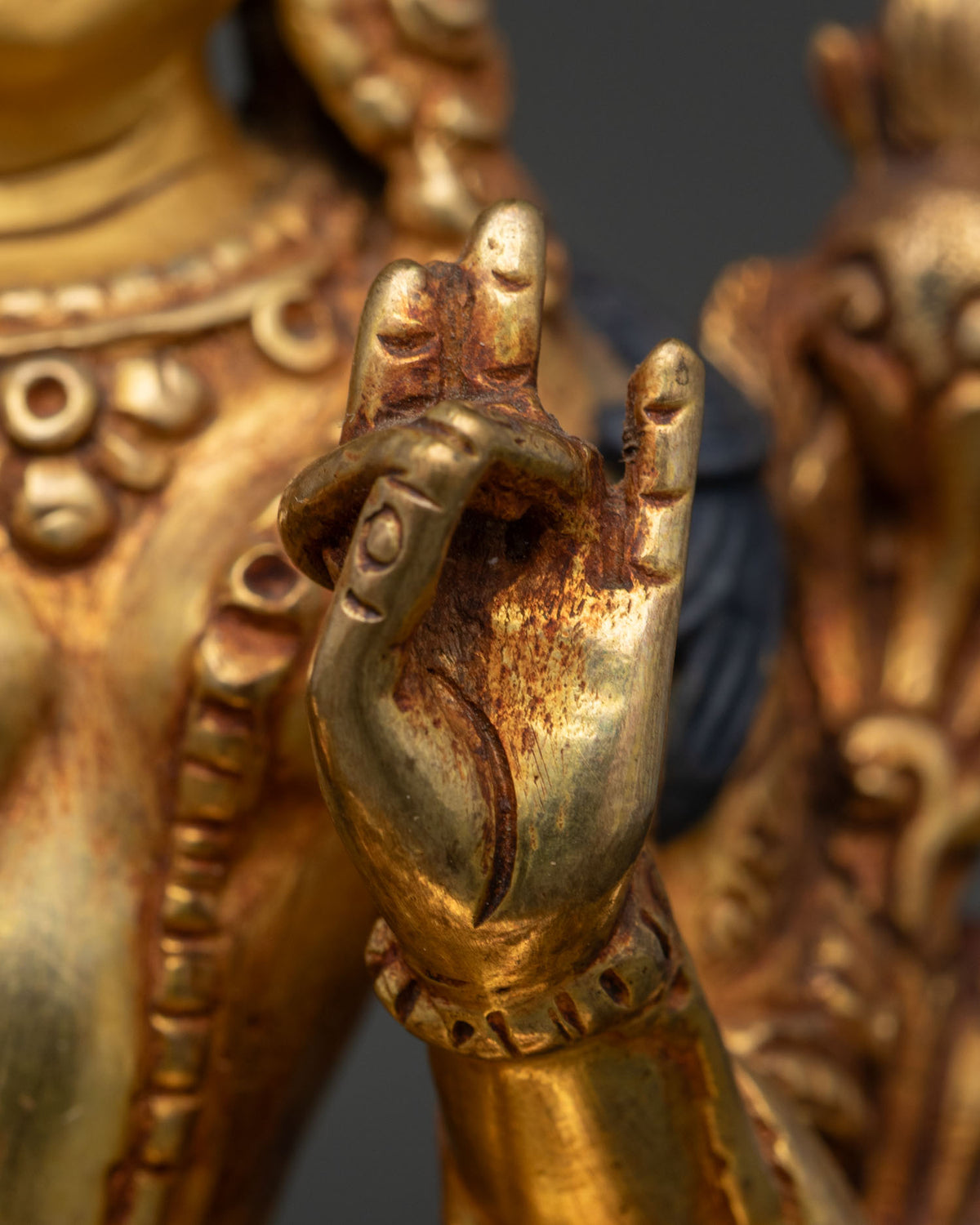 Green Tara Statue