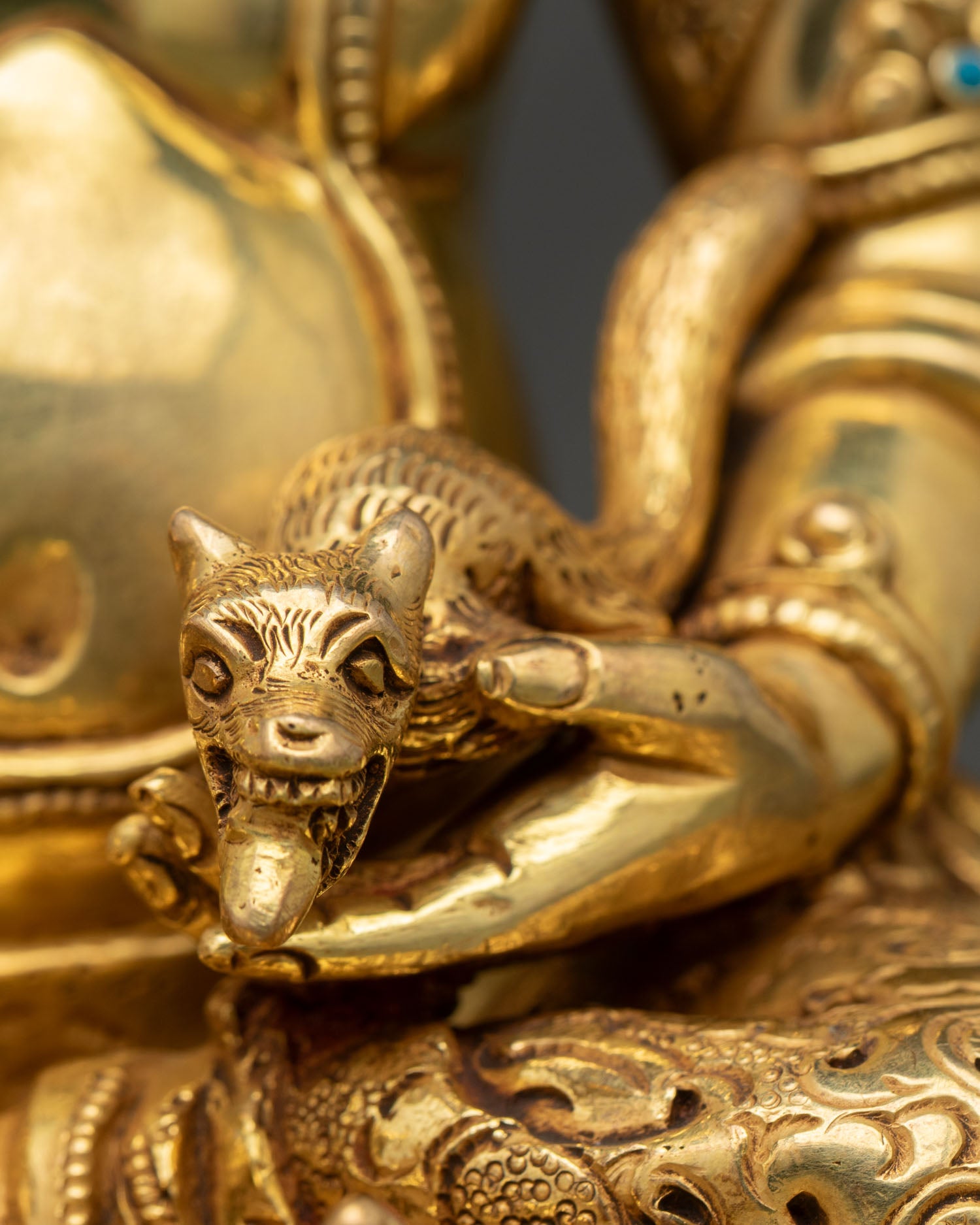 Dzambhala Statue – Handcrafted Himalayan Spiritual Decor