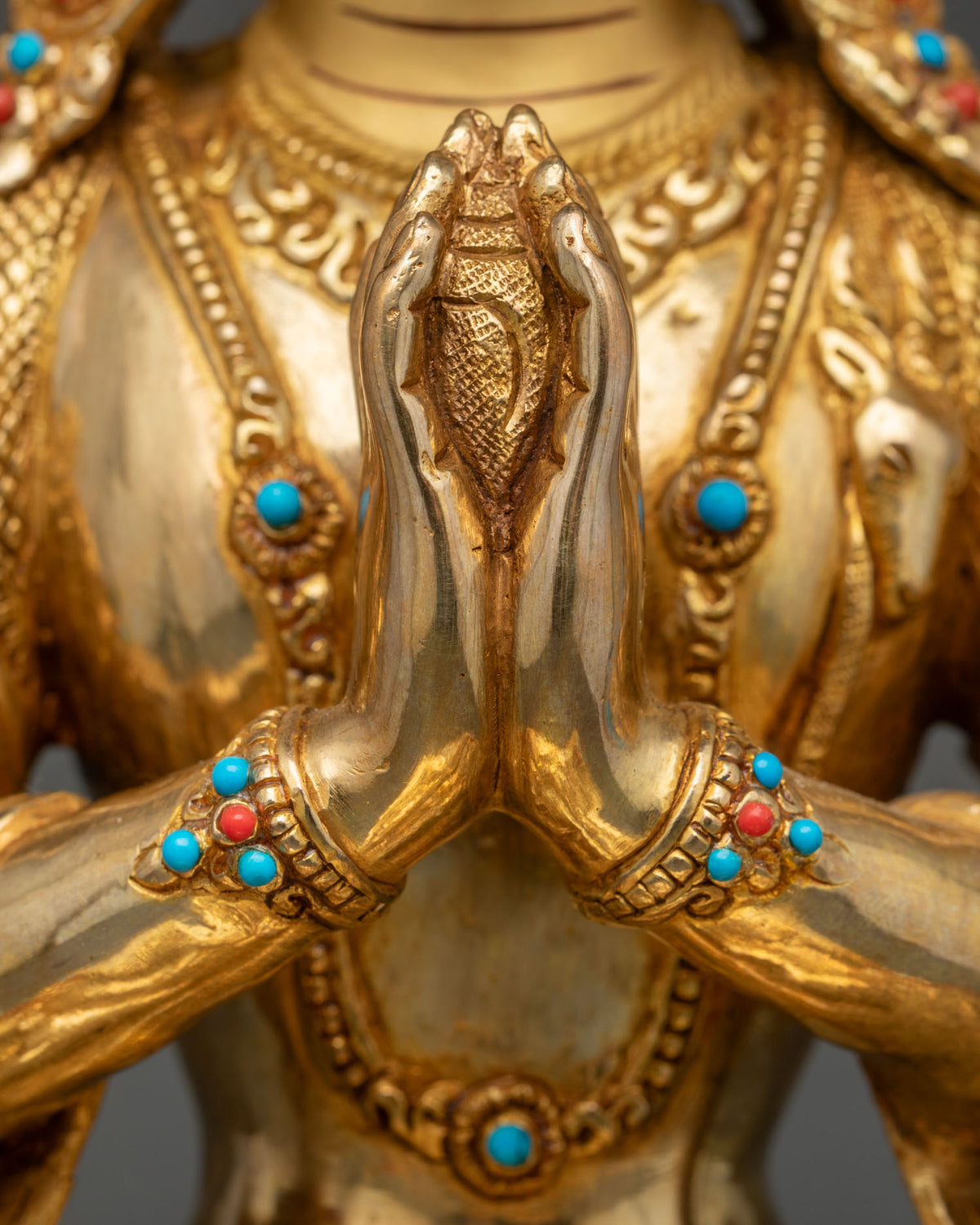 Chenrezig Statue from Nepal | Embodiment of Universal Love & Compassion