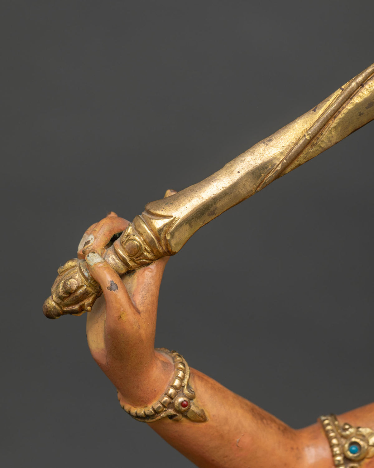 Manjushri Statue | Buddhist Wisdom Deity Sculpture