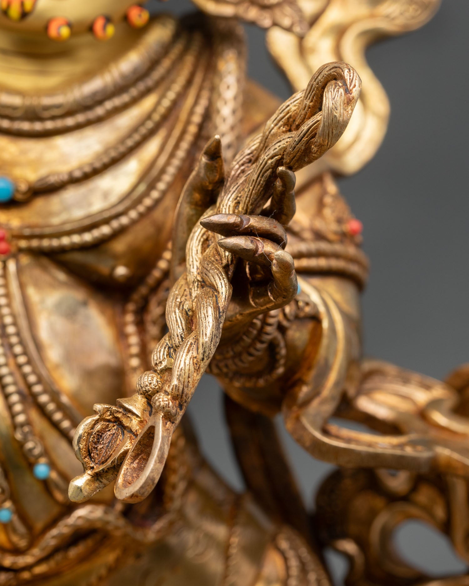 Vajrapani Statue | Buddhist Protector Deity Sculpture from Nepal
