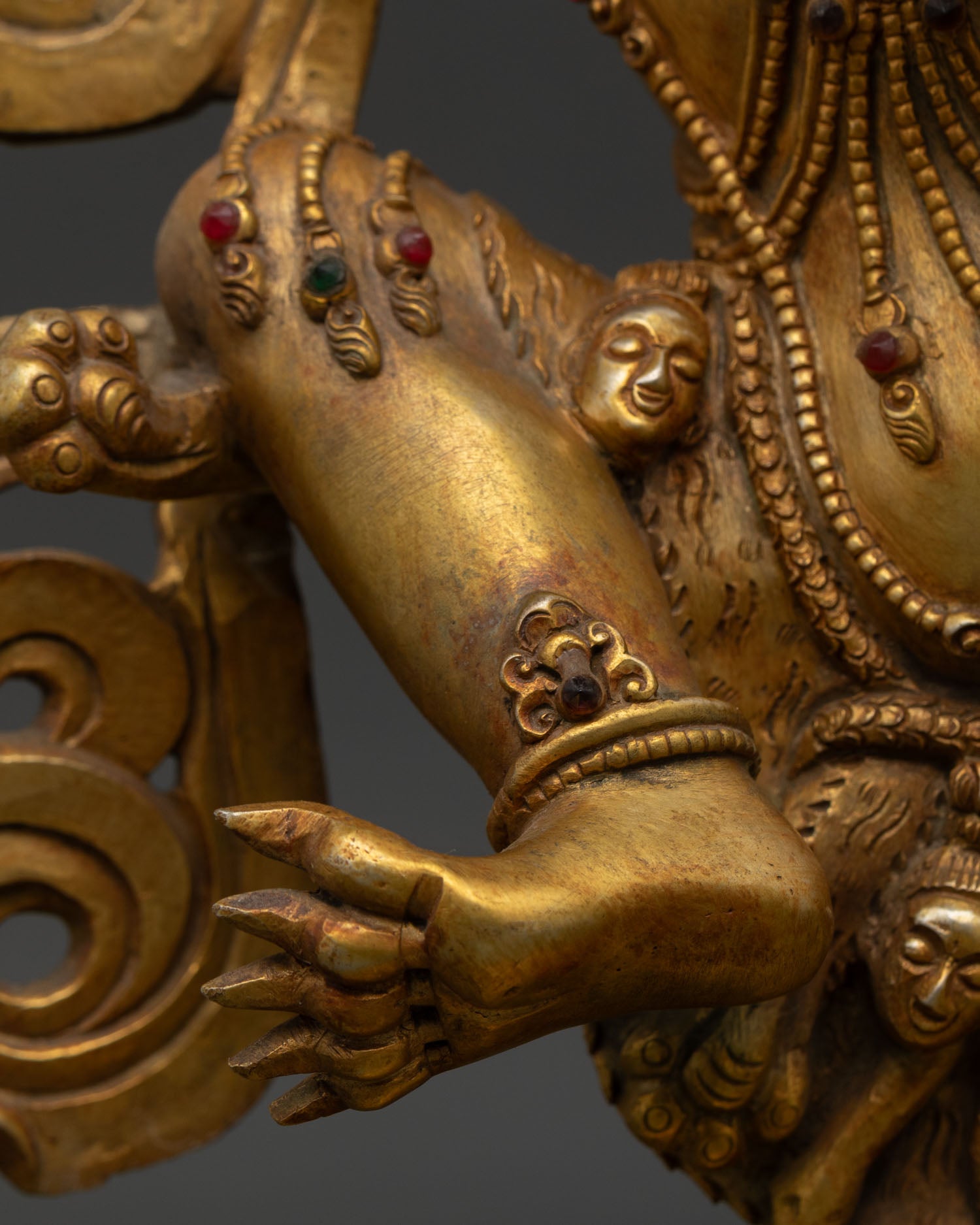Yeshe Walmo – Tibetan Fierce Dharma Guardian Sculpture
