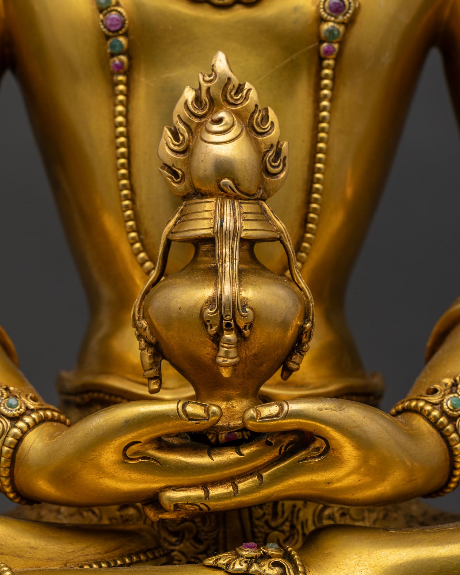 Amitayus Statue | Buddhist Longevity Buddha Sculpture