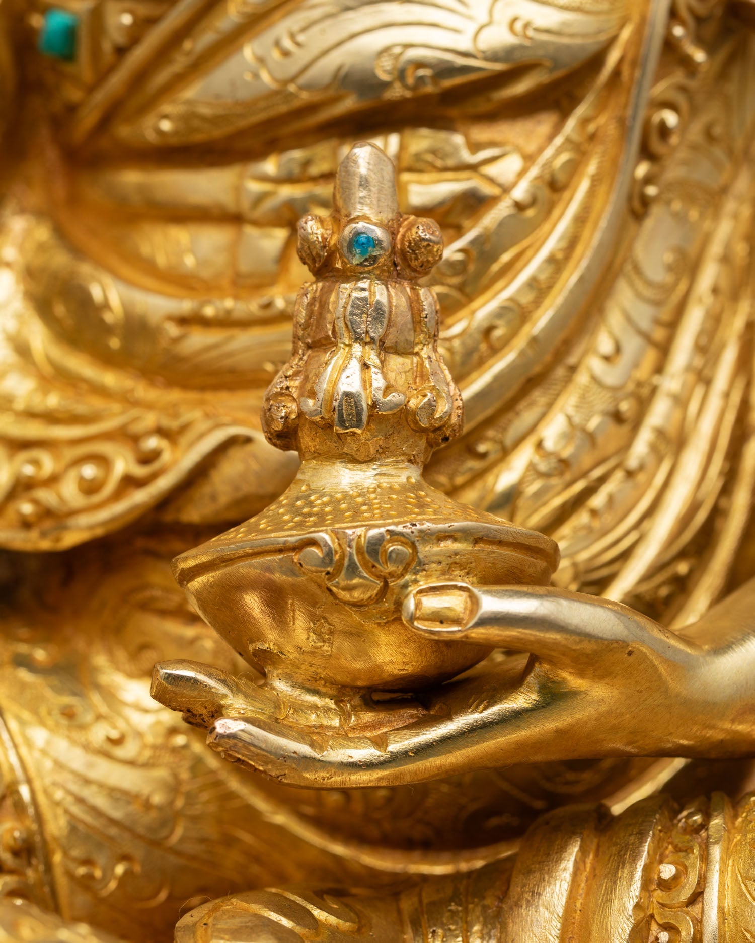 Guru Padmasambhava Statue - The Enlightened Master