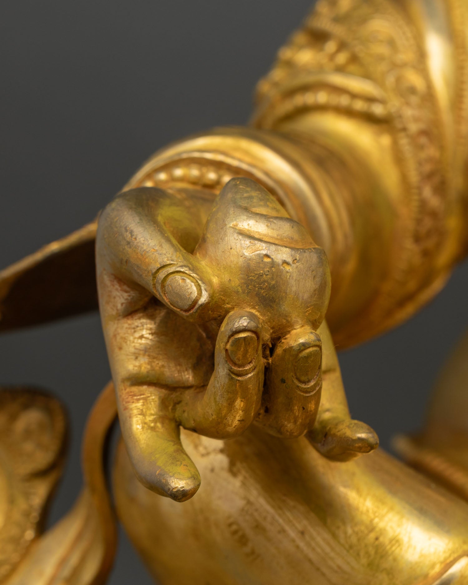 Fine Dzambhala Statue from Nepal | Tibetan Buddhist Wealth Deity