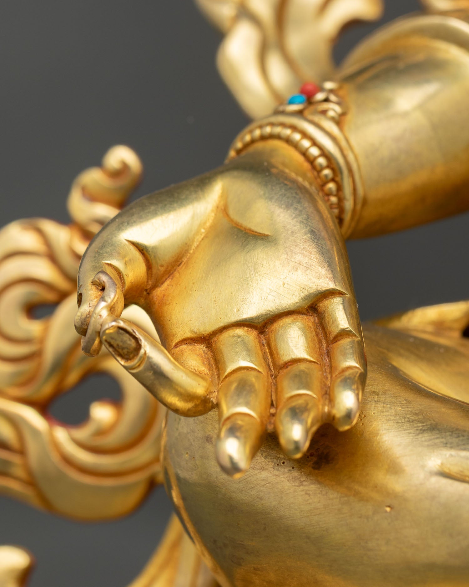 Green Tara Statue | Traditional Newari Craftsmanship