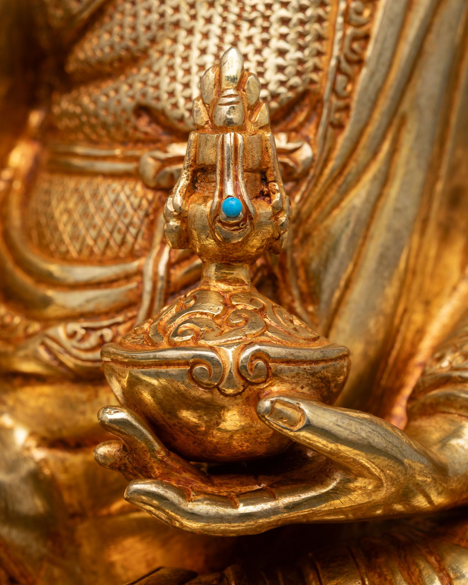 Guru Rinpoche Statue | Sacred Himalayan Buddhist Art