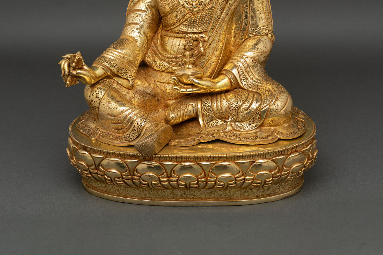 Large Guru Rinpoche Statue | High-Quality Buddhist Sculpture