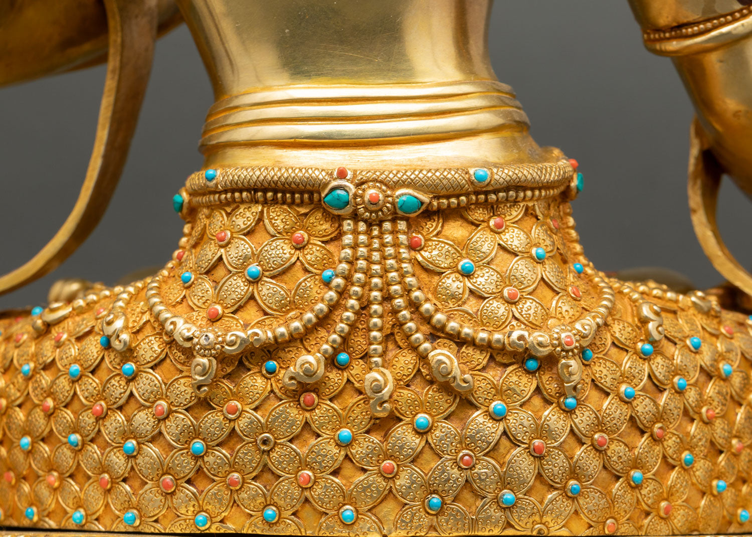 Beautiful White Tara | Himalayan Meditation Copper Sculpture