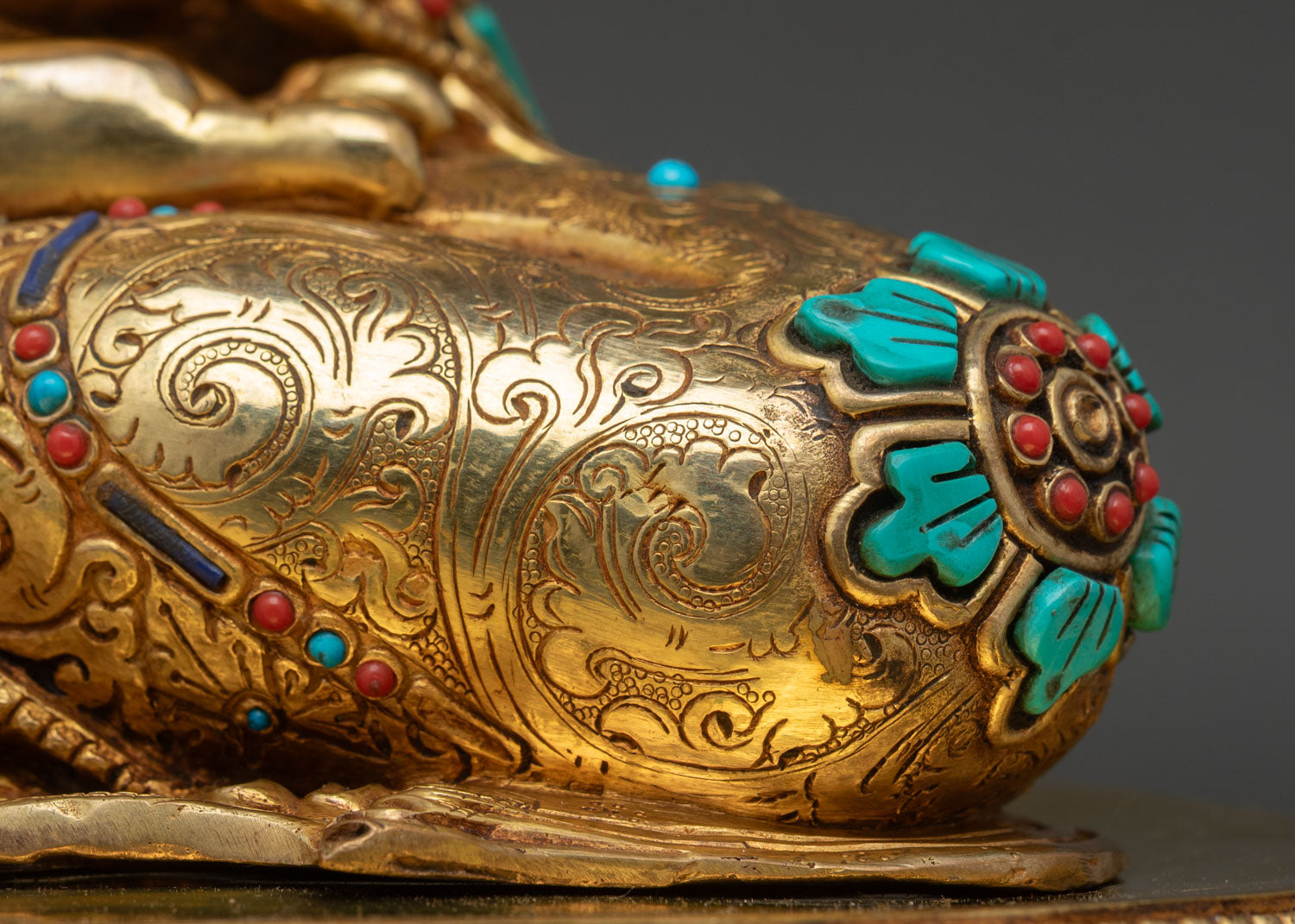 Large Medicine Buddha Copper Statue | Symbol of Healing & Wellness