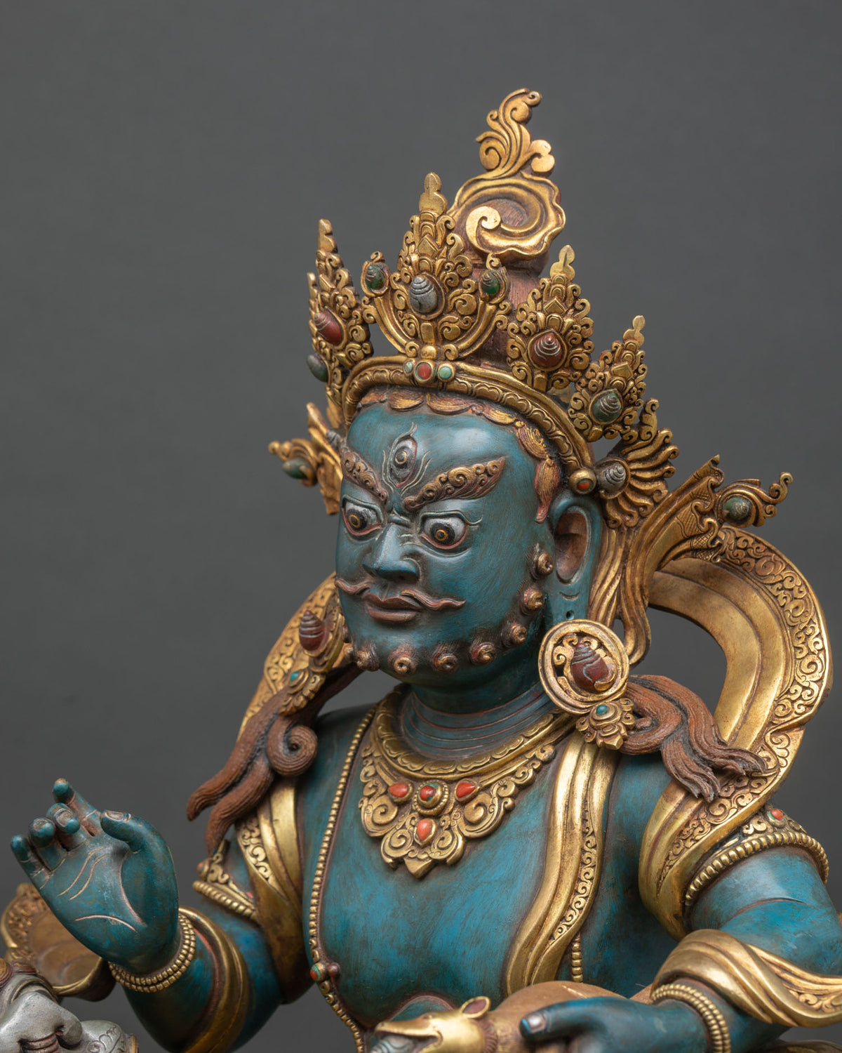 Handcrafted Namtoshe Statue – Buddhist Large-Sized Altarpiece