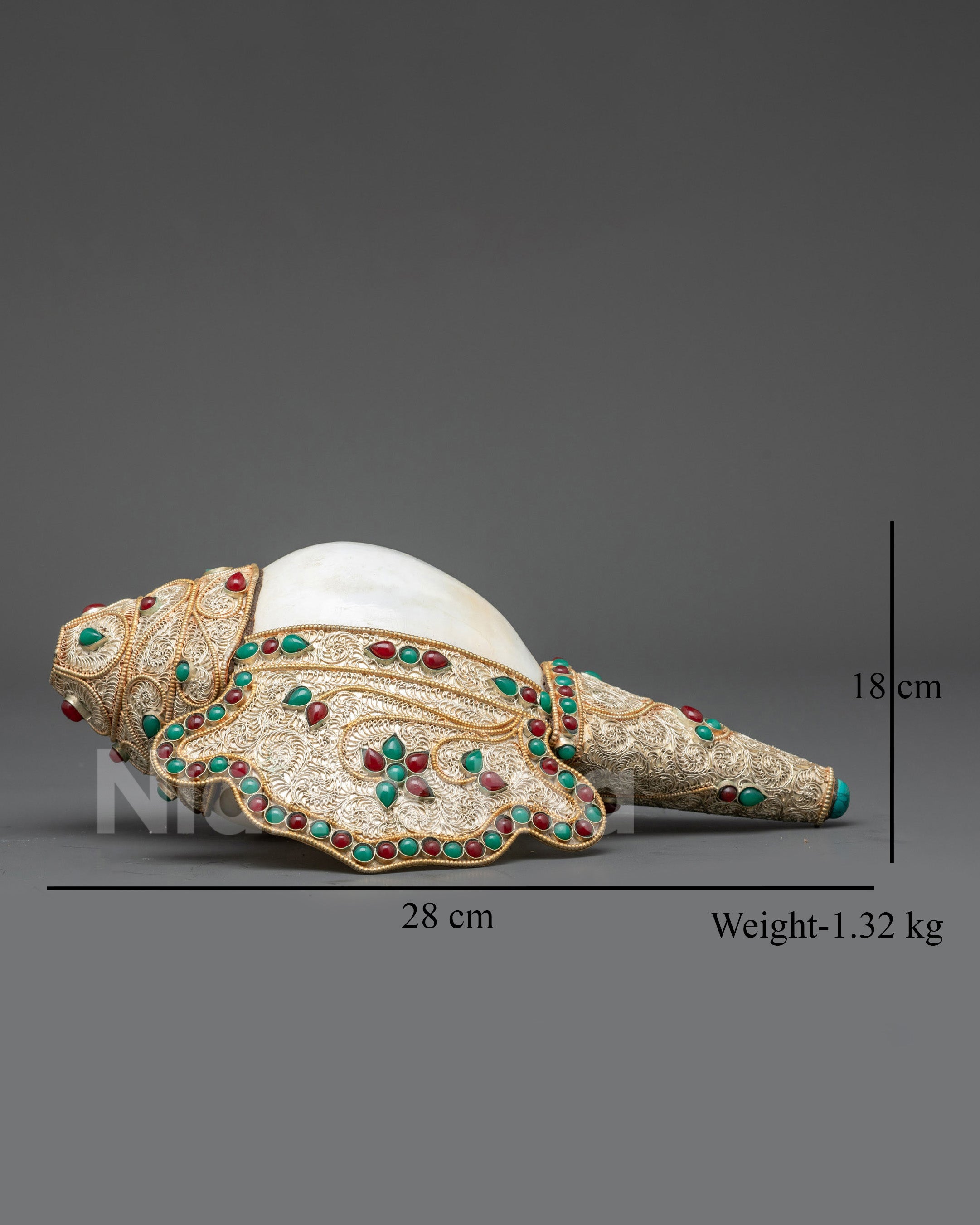 Authentic Conch Shell - Symbol of Buddha's Teachings