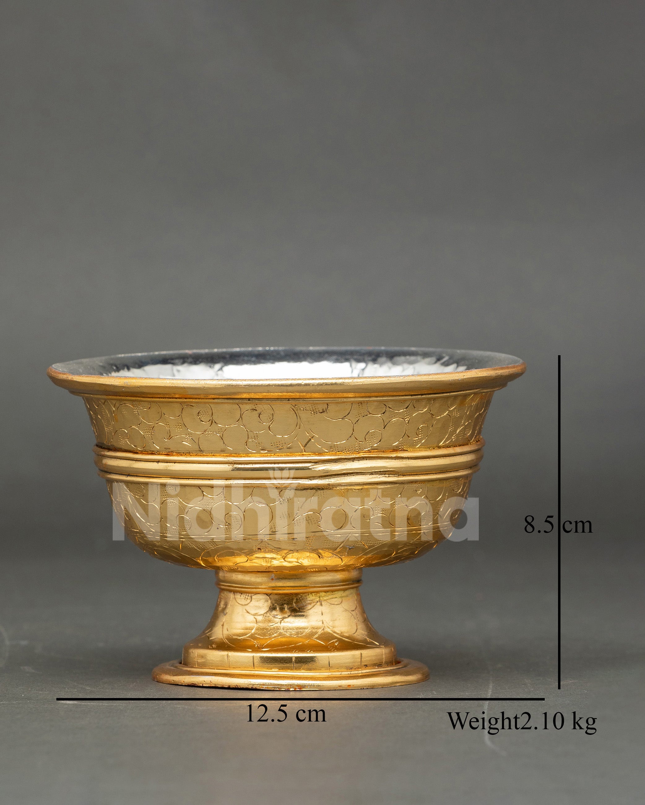 Handcrafted Ritual Water Offering Set for Daily Buddhist Prayers