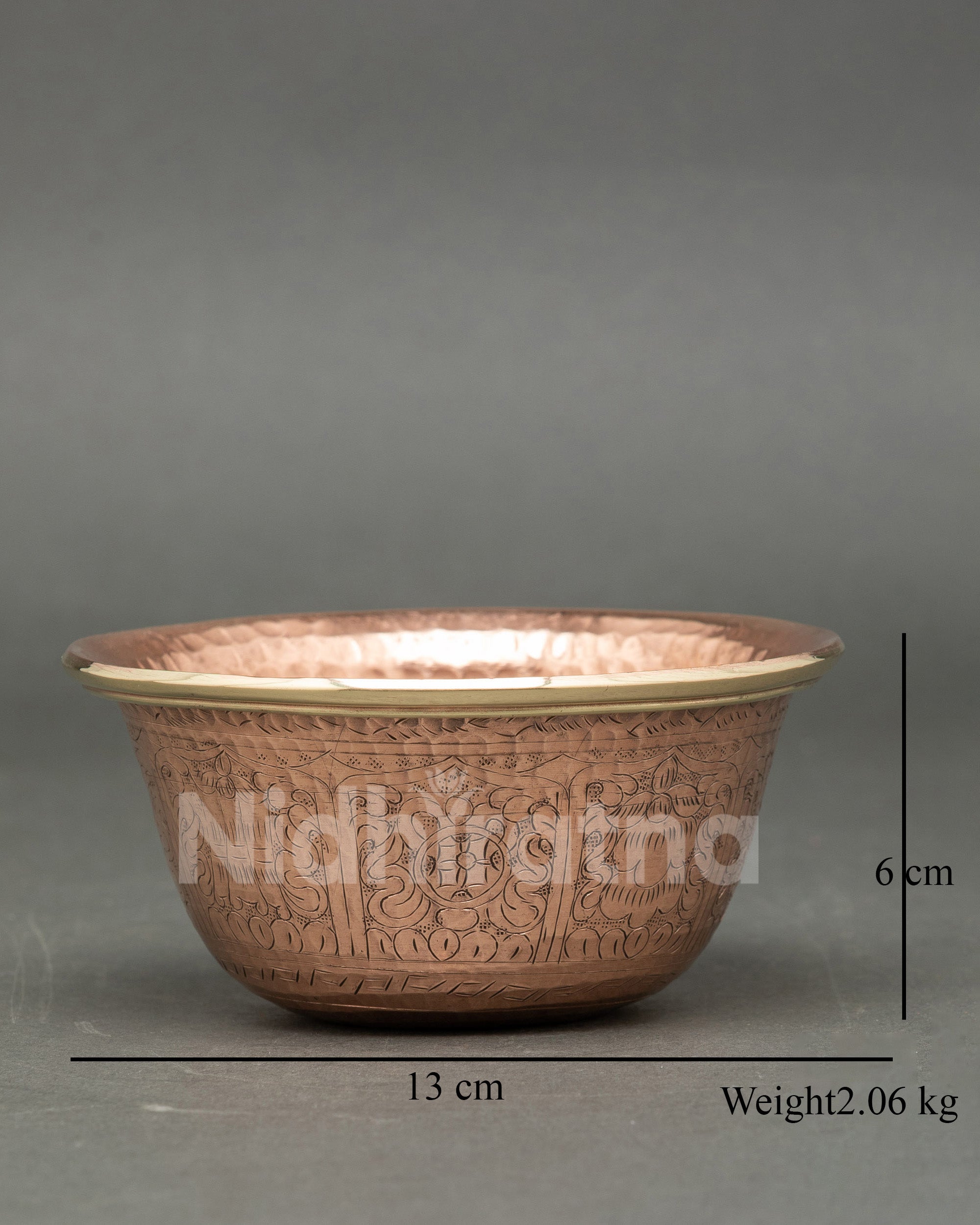 Nepalese Water Offering Set for Daily Ritual Practice