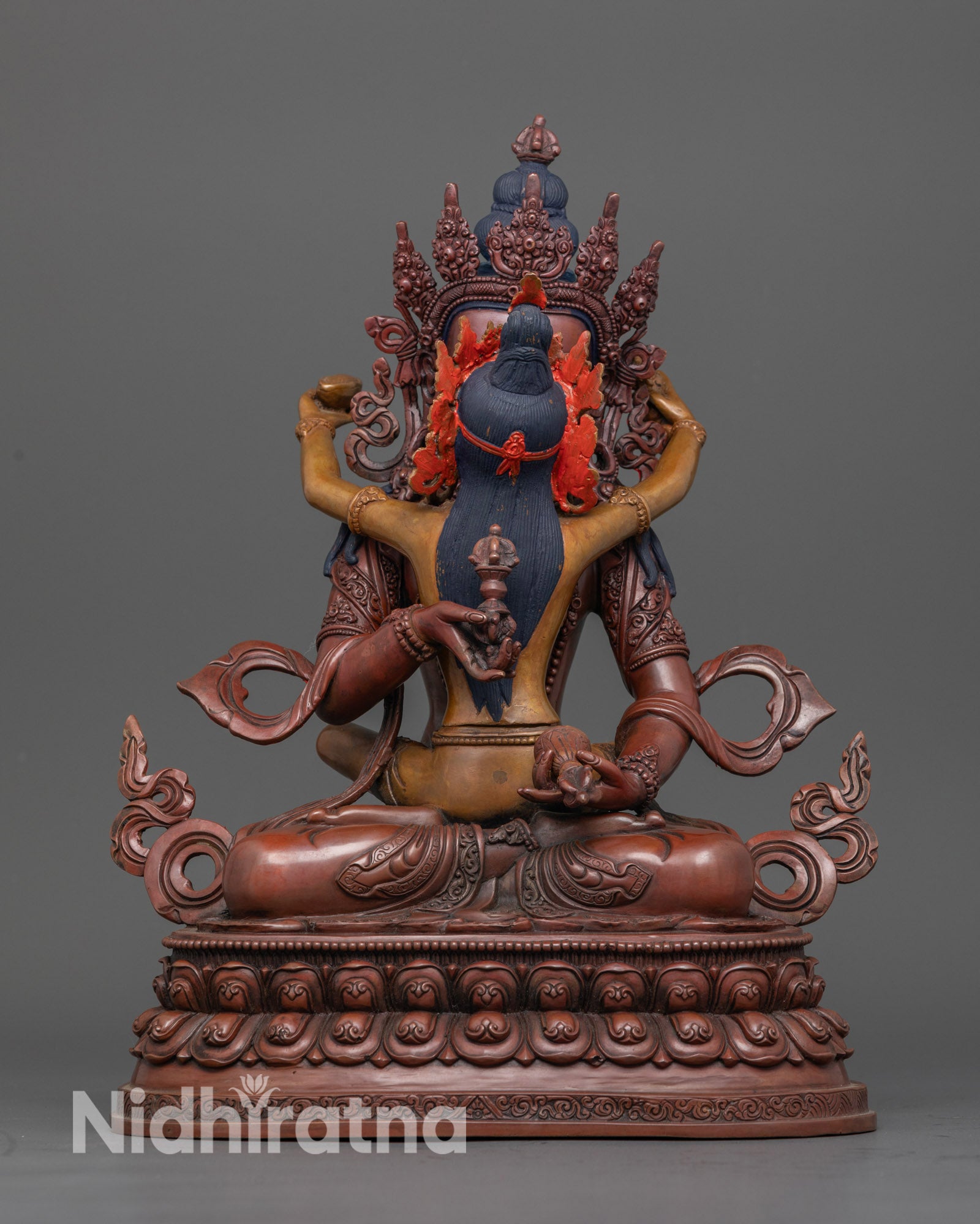 Purification and Unity with a Vajrasattva and Consort Statue