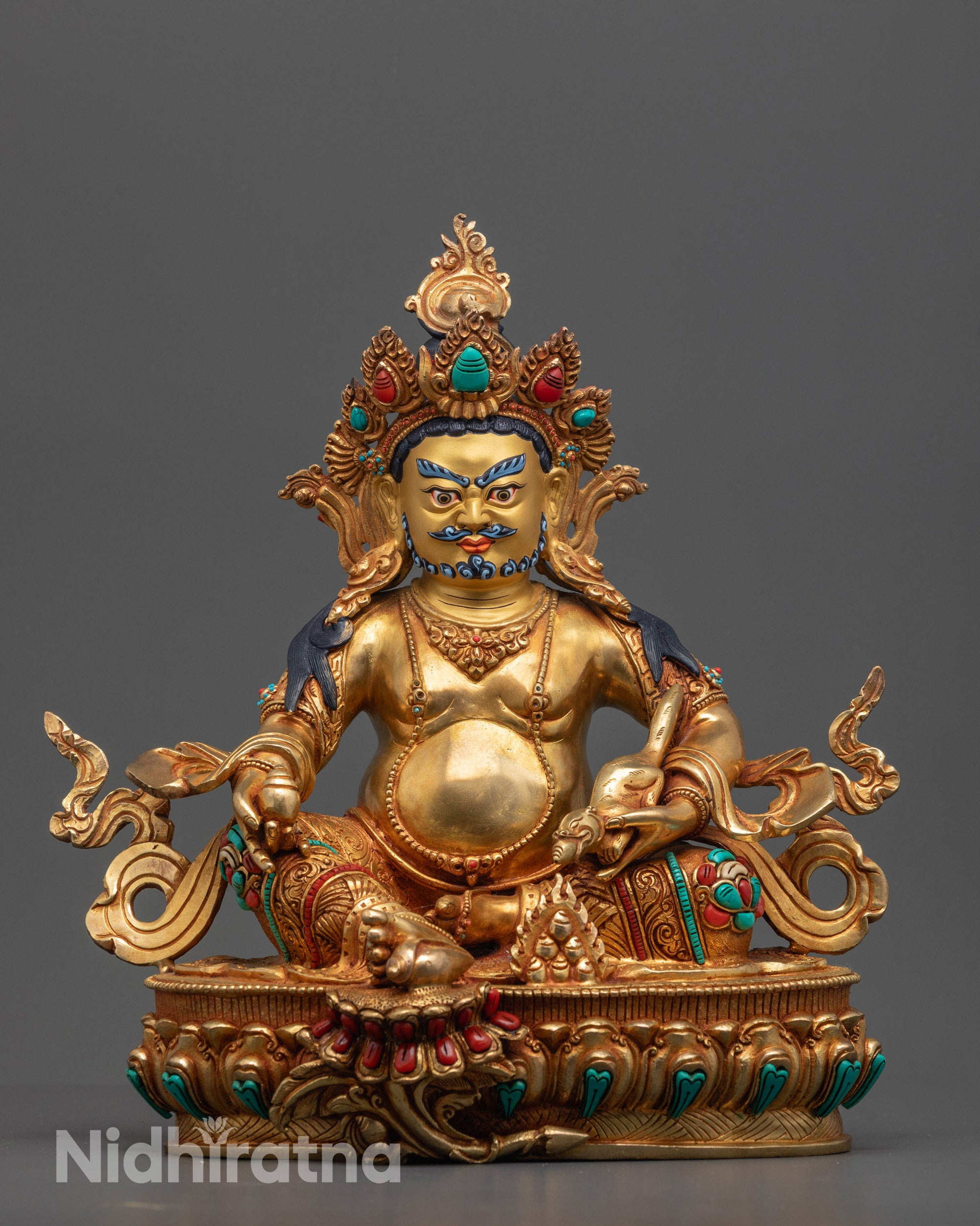 Nepalese Dzambhala Statue | Attract Wealth, Abundance & Prosperity