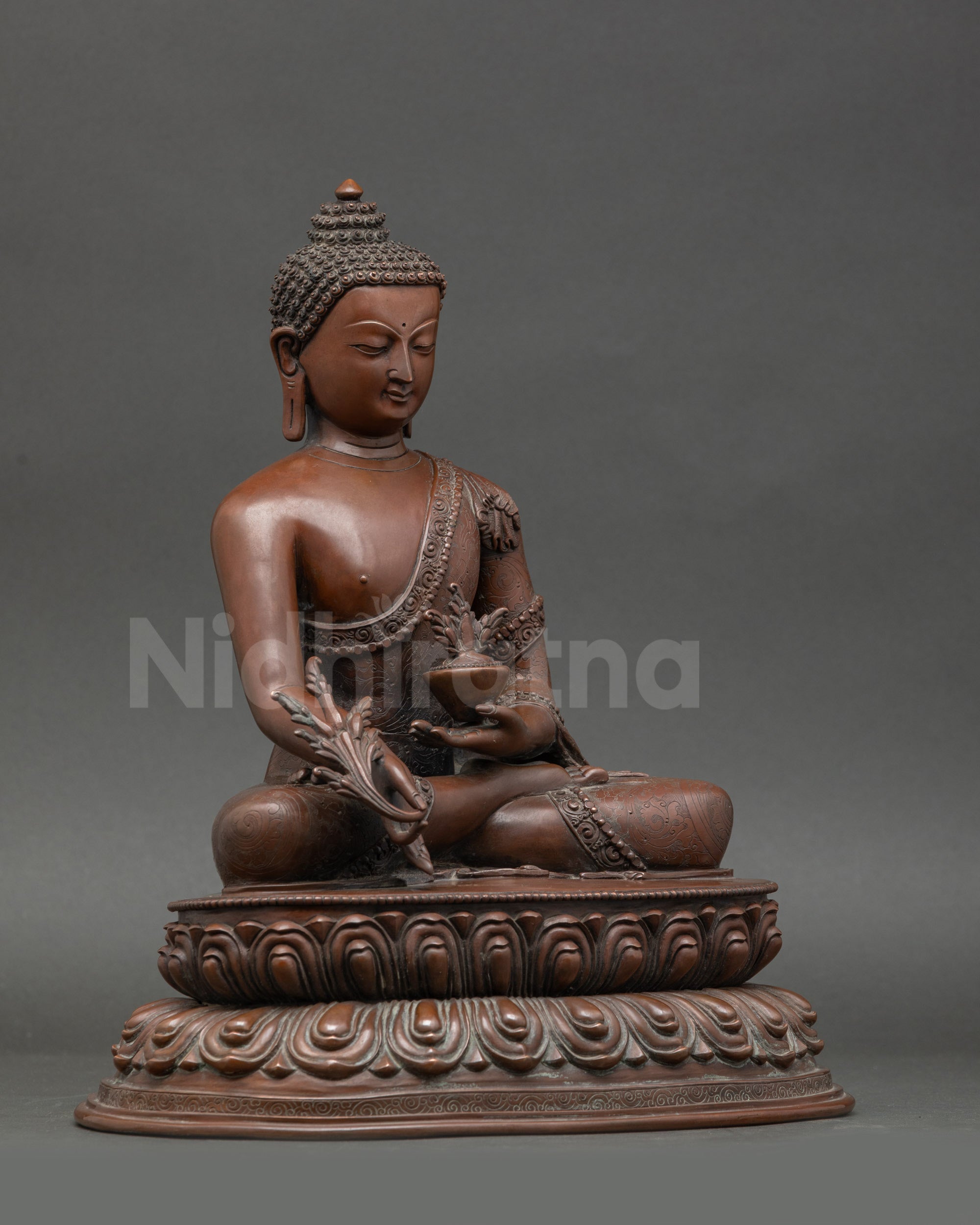 Three Buddha Set | Handmade Nepalese Buddhist Statues