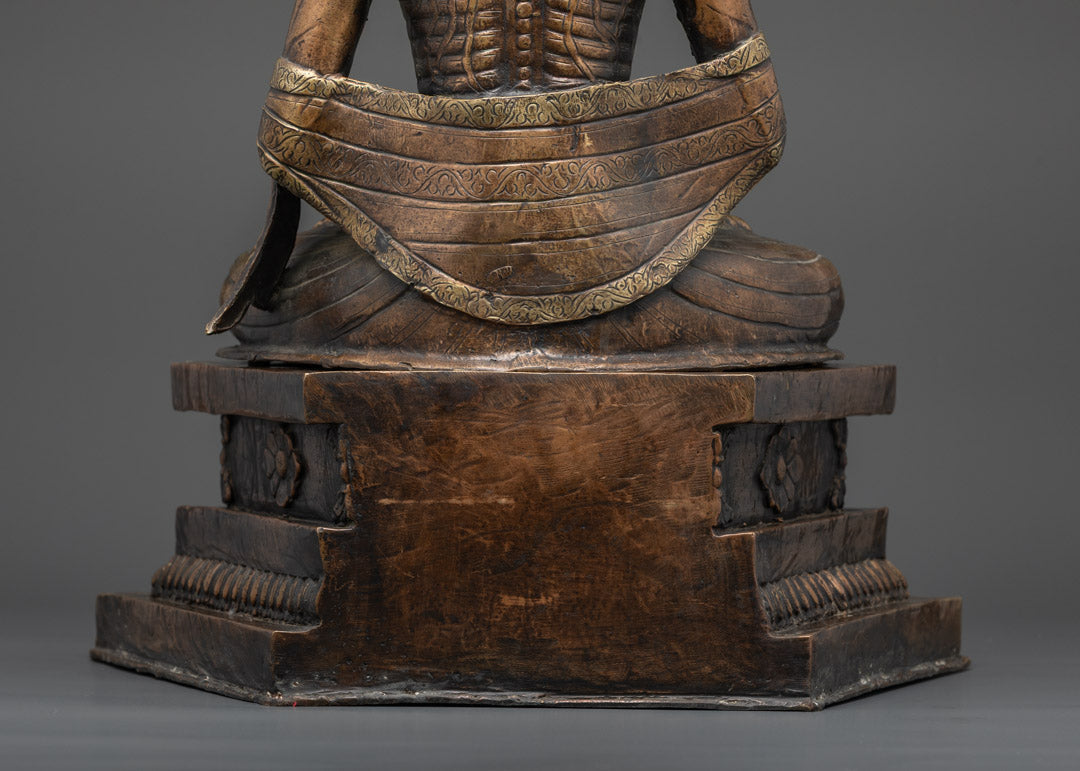 Premium Fasting Buddha Statue for Meditation Spaces