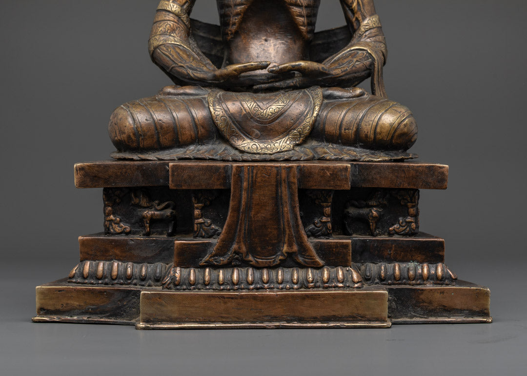 Premium Fasting Buddha Statue for Meditation Spaces