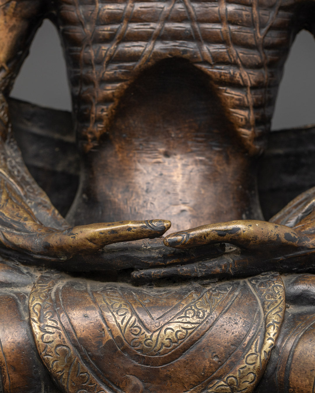Premium Fasting Buddha Statue for Meditation Spaces
