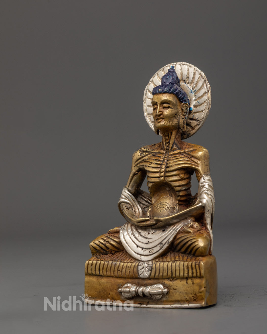 Machine-Made Fasting Buddha Statue