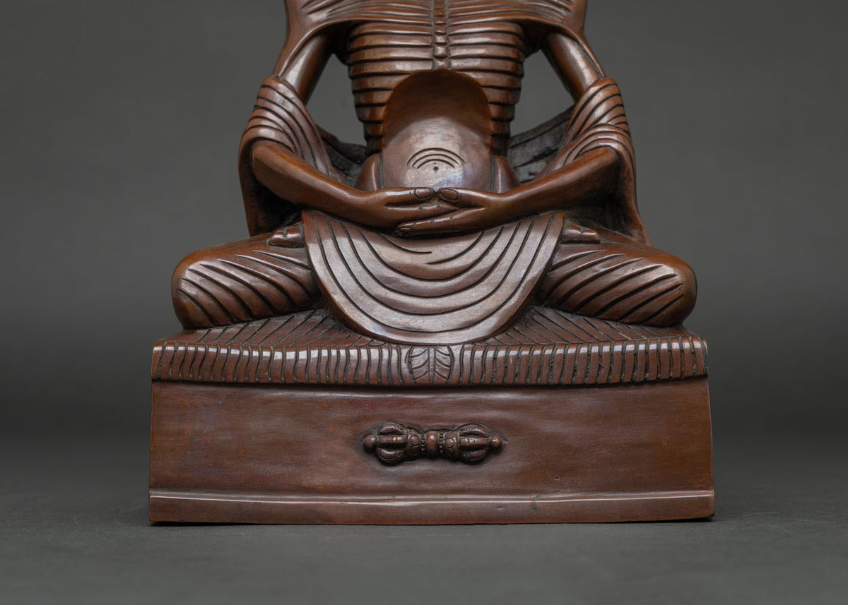 Fasting Buddha Statue