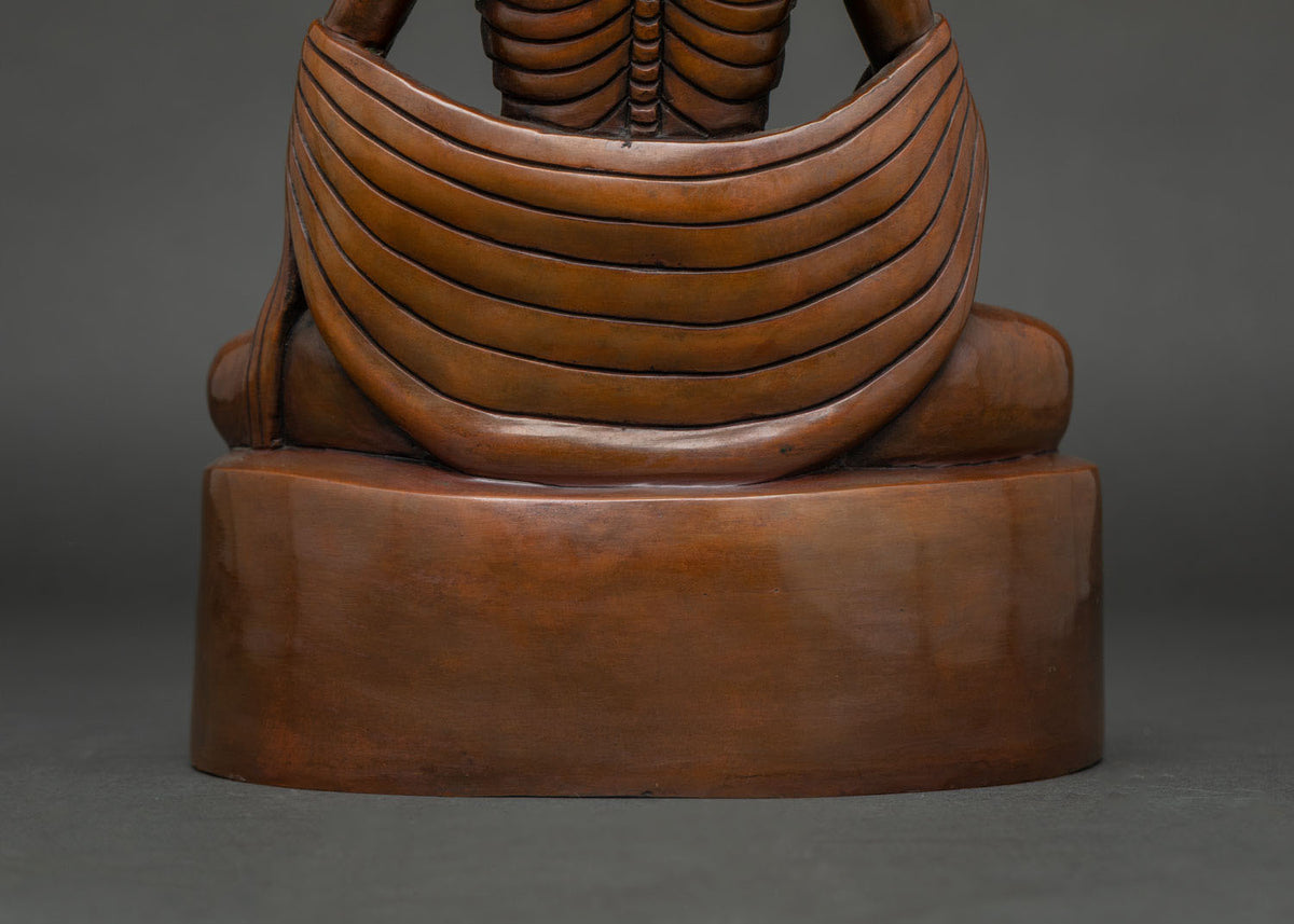 Fasting Buddha Statue