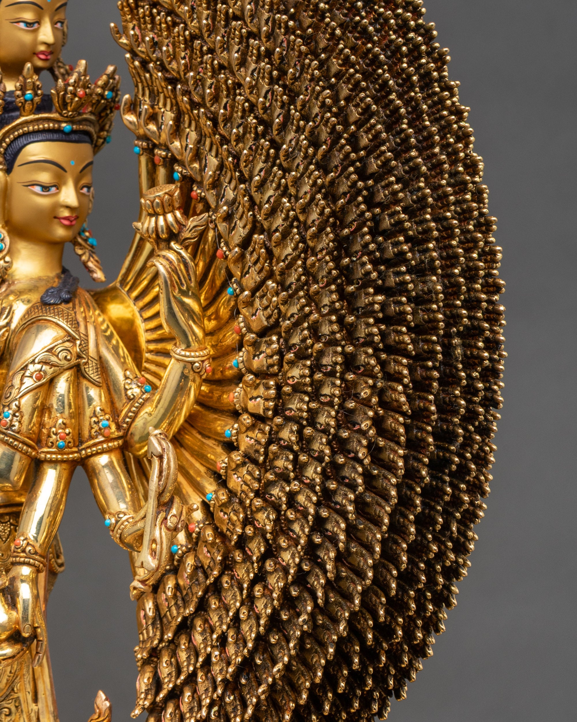 1000 Armed Chenrezig Statue | Sahasrabhuja Avalokiteshvara Sculpture