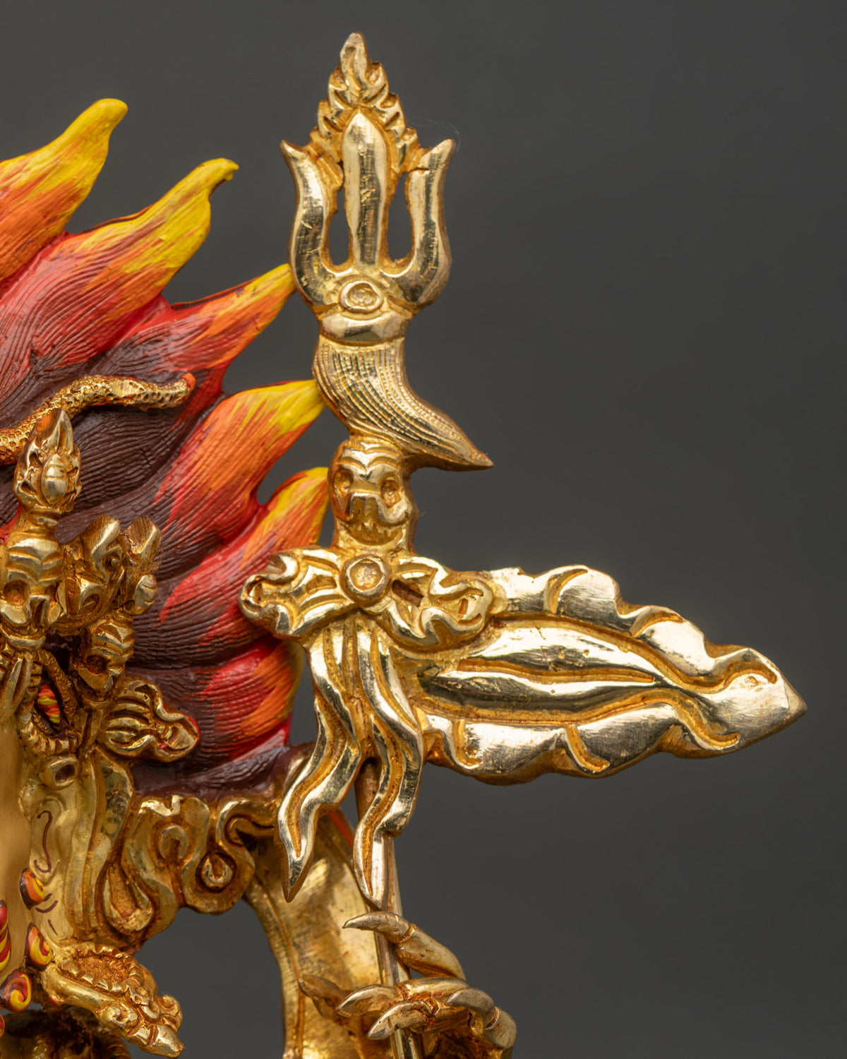 Four Arm Mahakala Statue