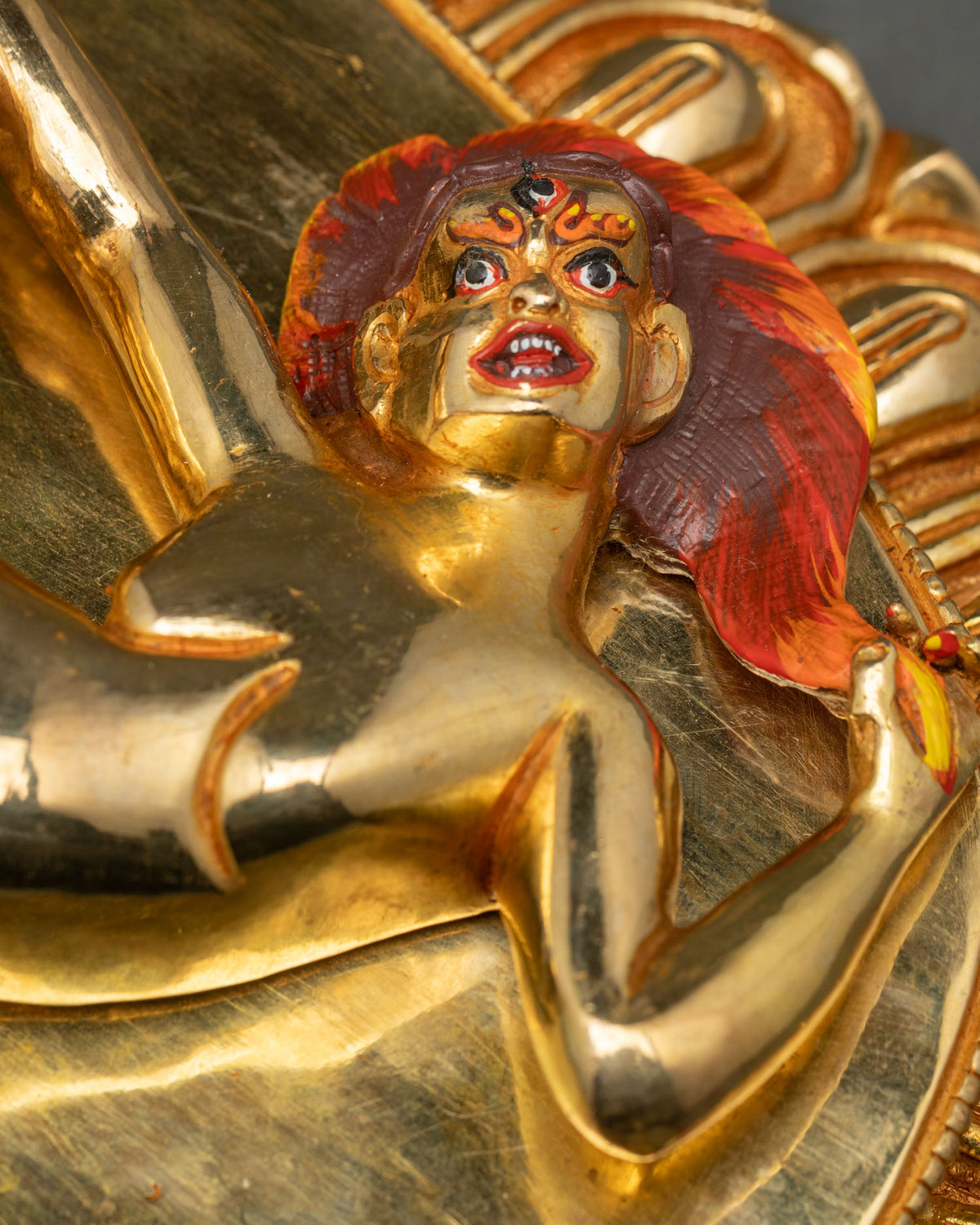 Four Arm Mahakala Statue