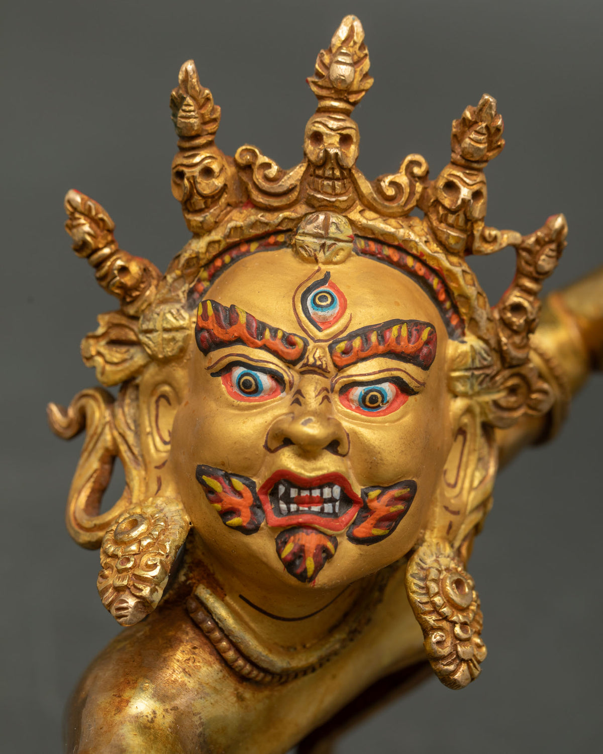 Four Arm Mahakala Statue