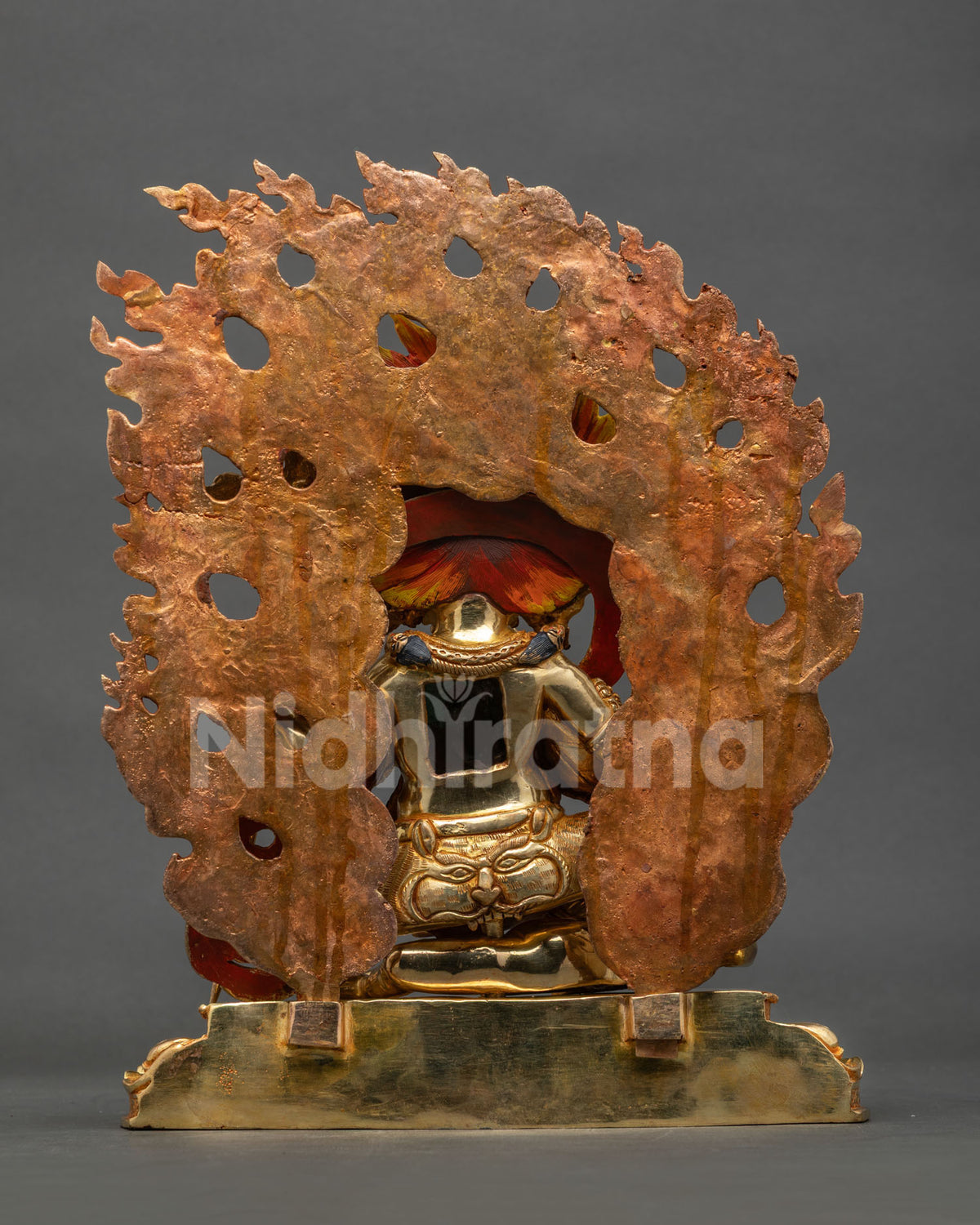 Four Arm Mahakala Statue