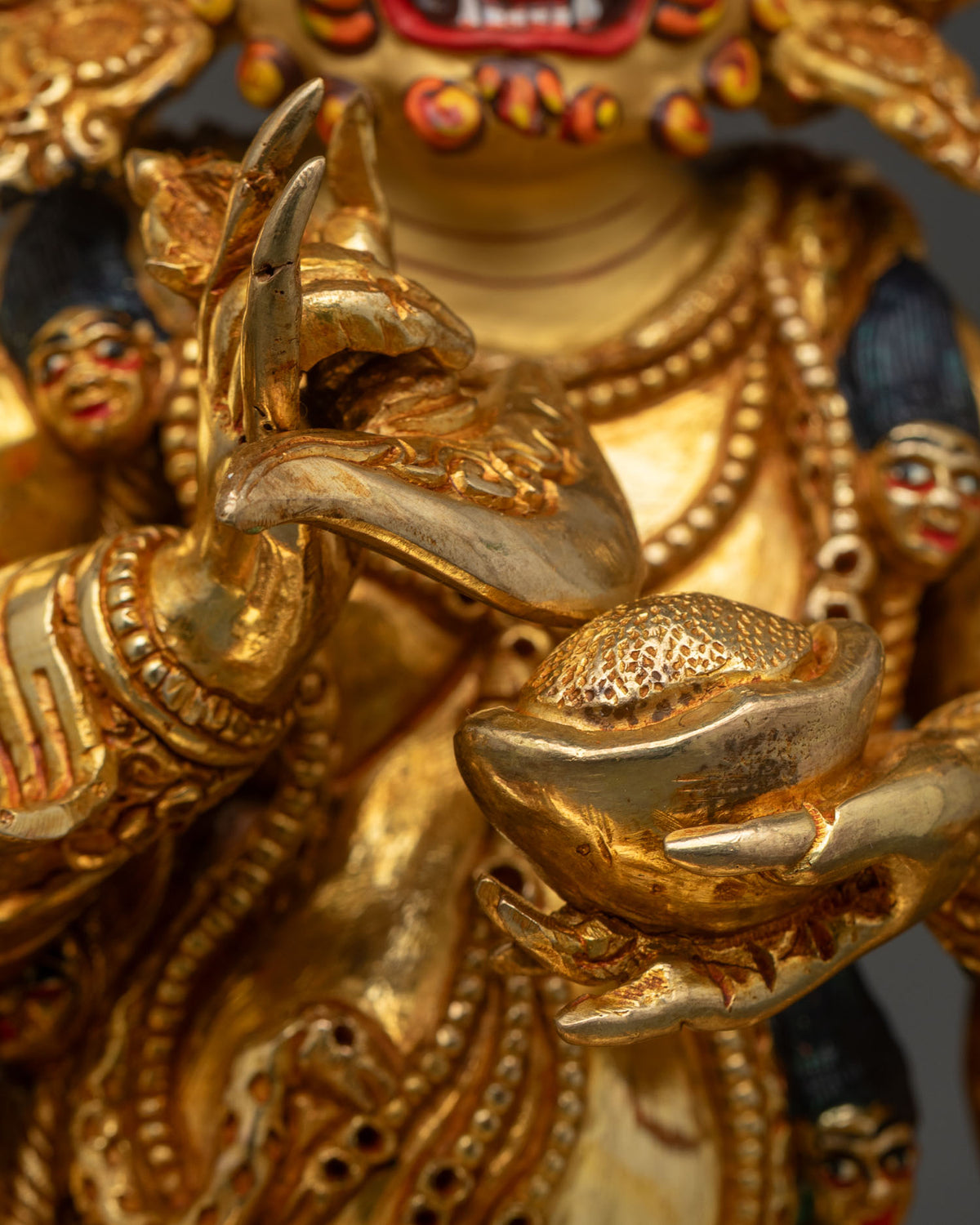 Four Arm Mahakala Statue