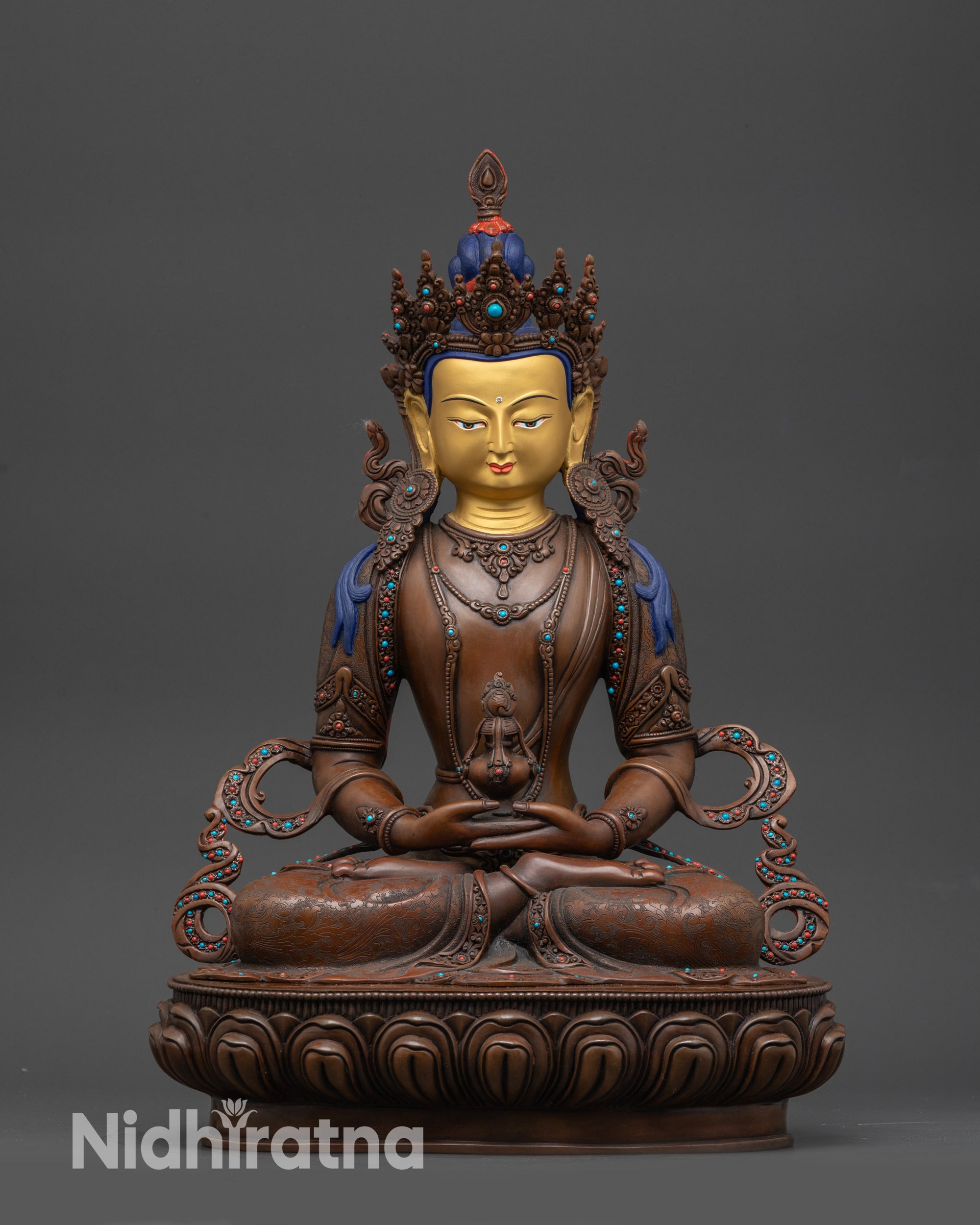 handmade statue for altar and meditation