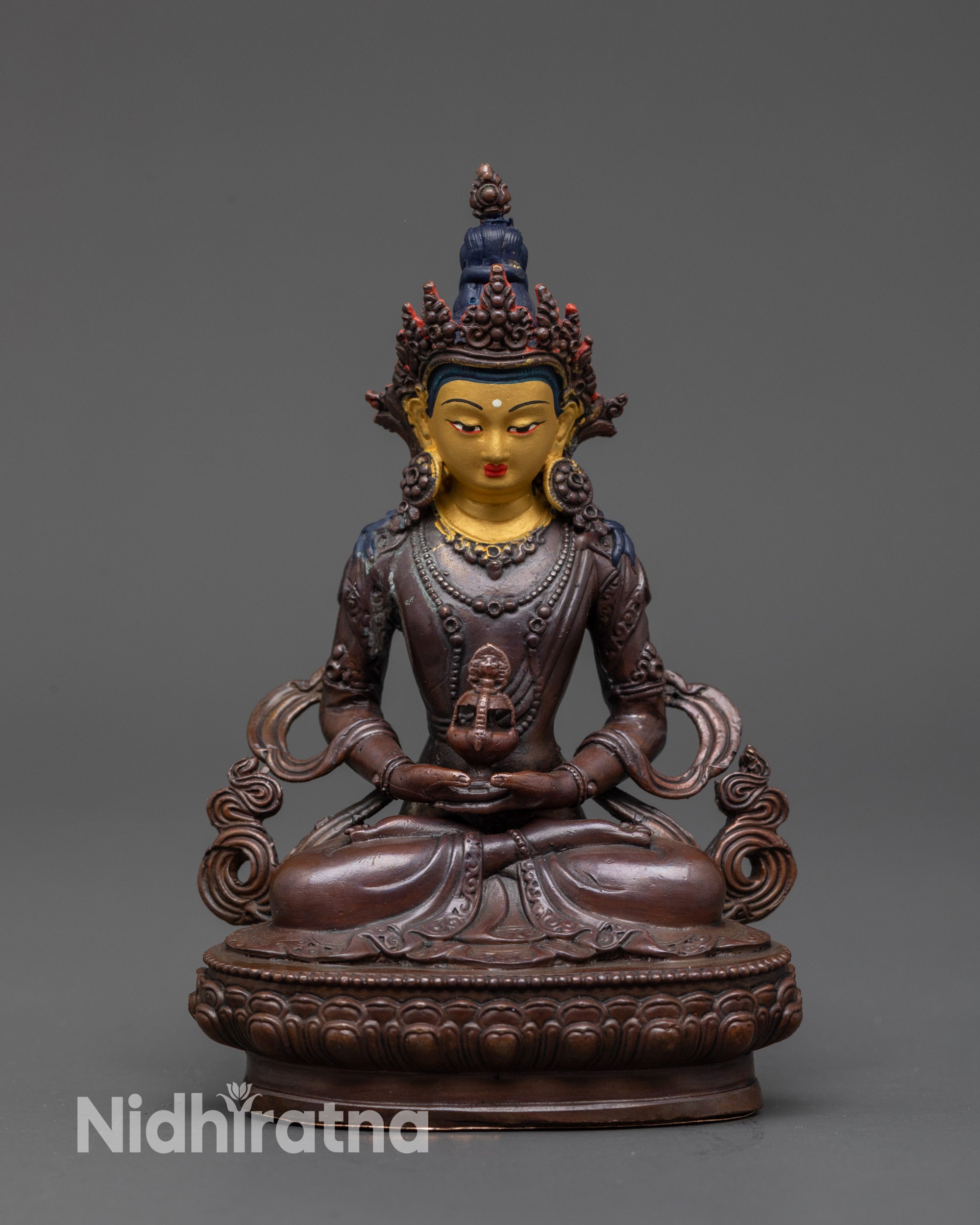 handcrafted longevity Buddha