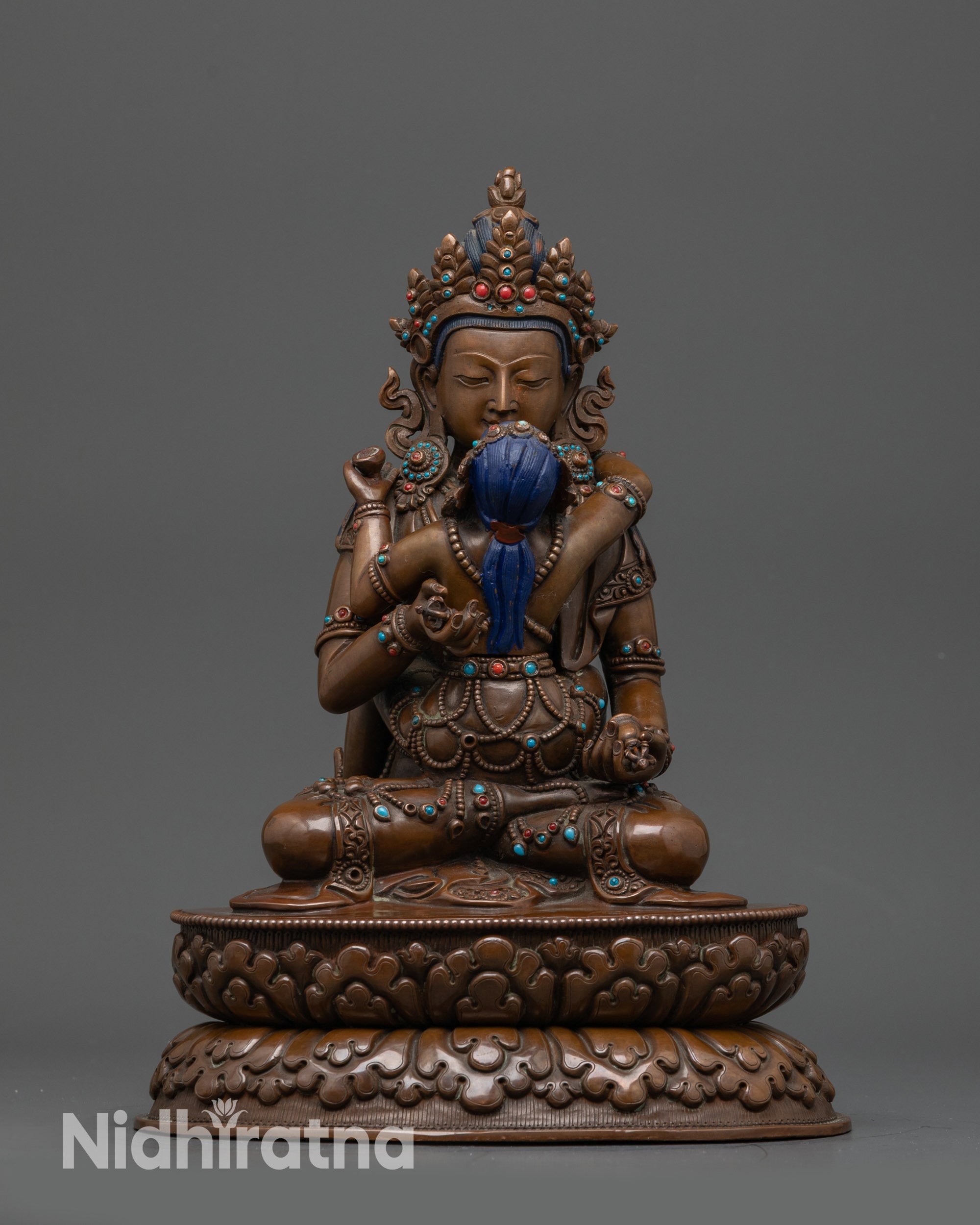 handcrafted Yab-Yum statue