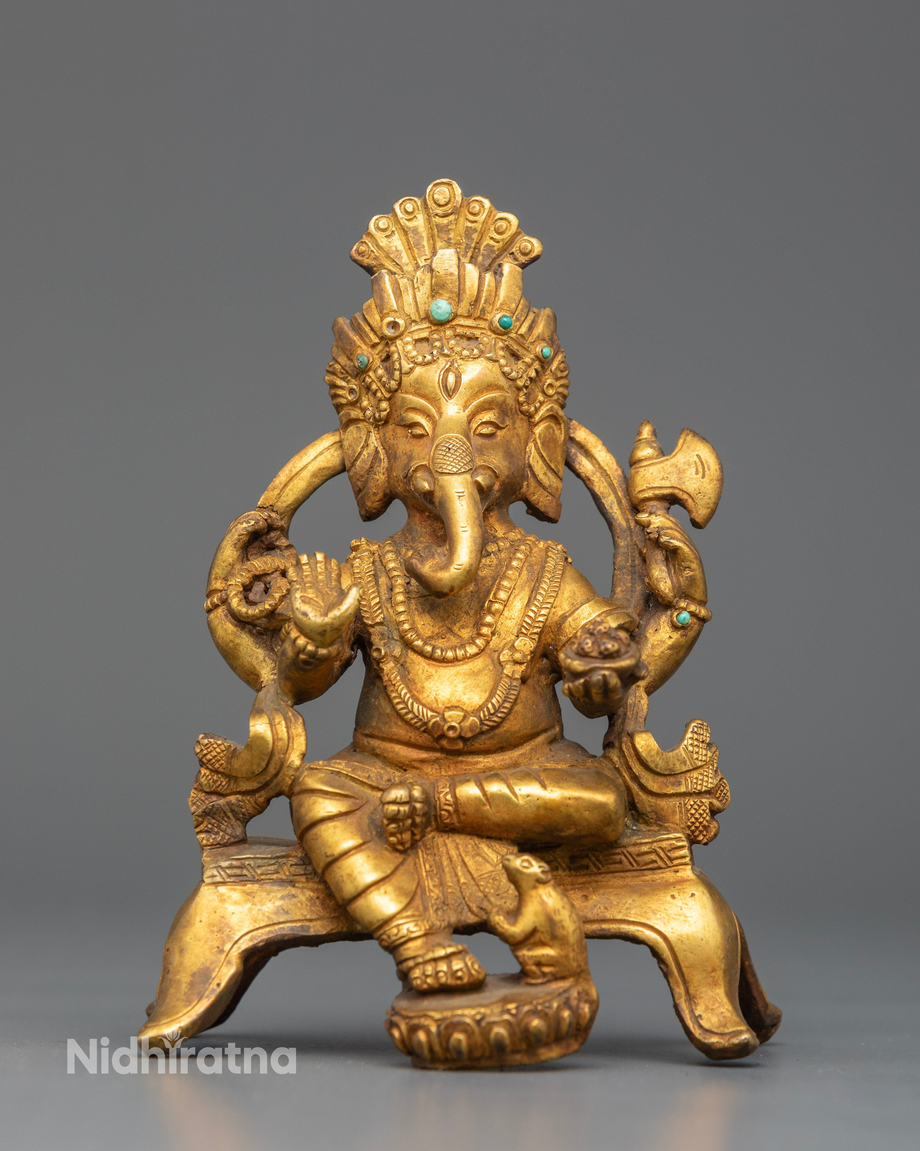 Meticulously Handcrafted Ganapati: The Harbinger of New Beginnings