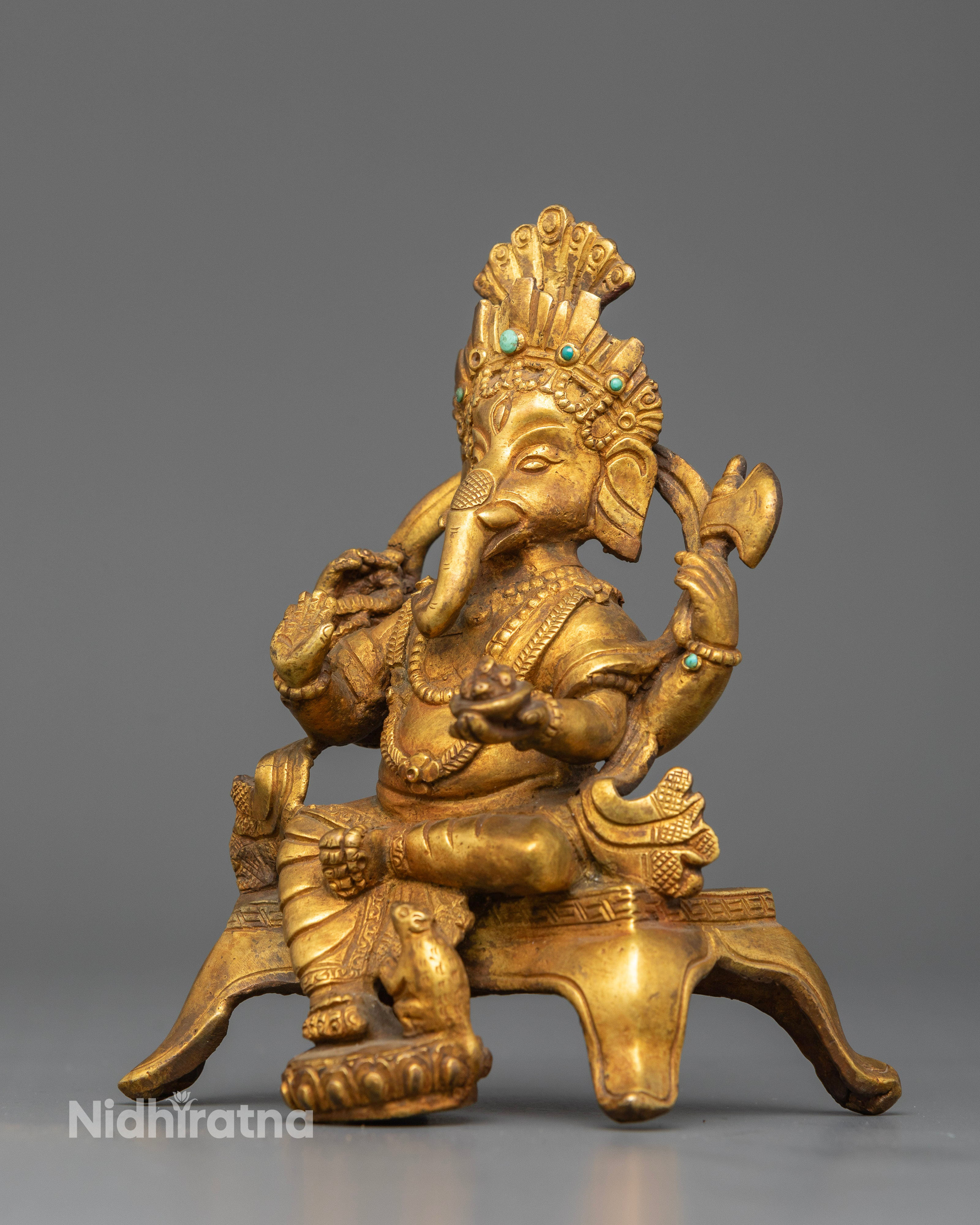 Meticulously Handcrafted Ganapati: The Harbinger of New Beginnings