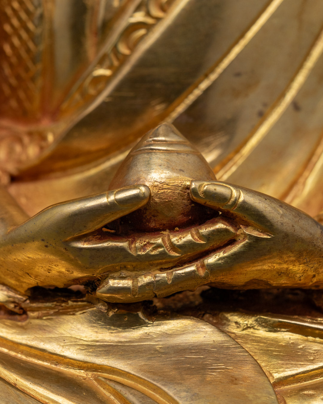 Gampopa Statue | Handcrafted Copper Sculpture