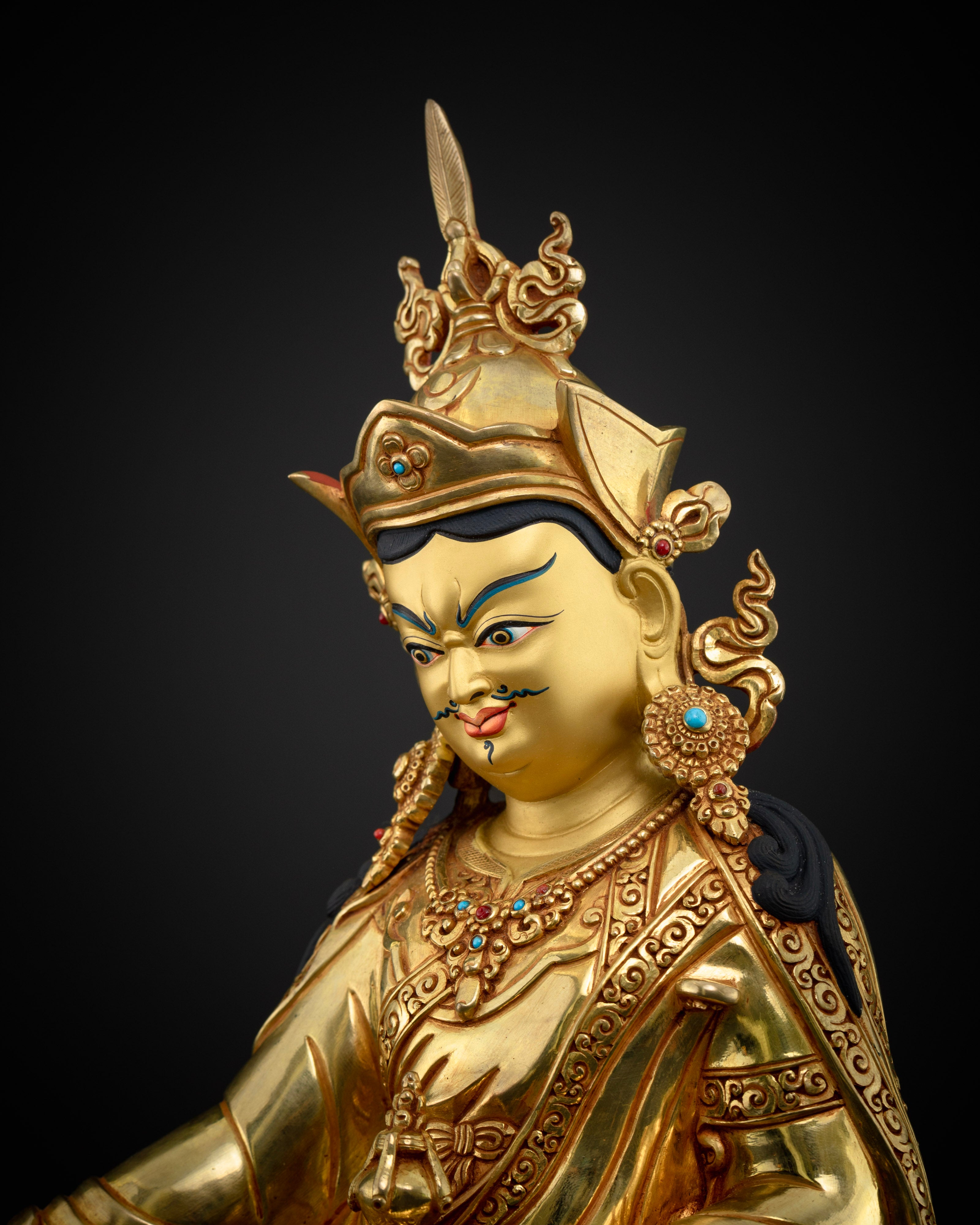 Guru Rinpoche (Padmasambhava) Statue | Sacred Artwork